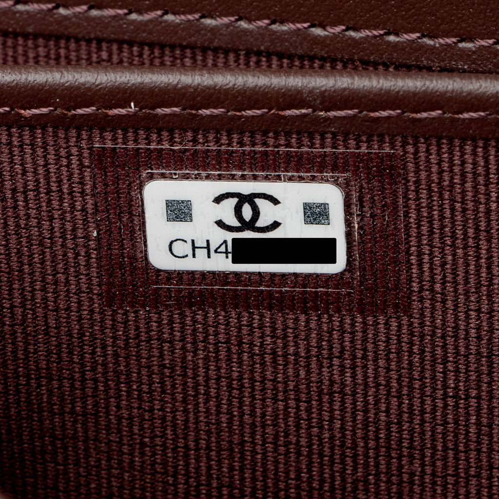 Chanel Caviar Leather Long Wallet