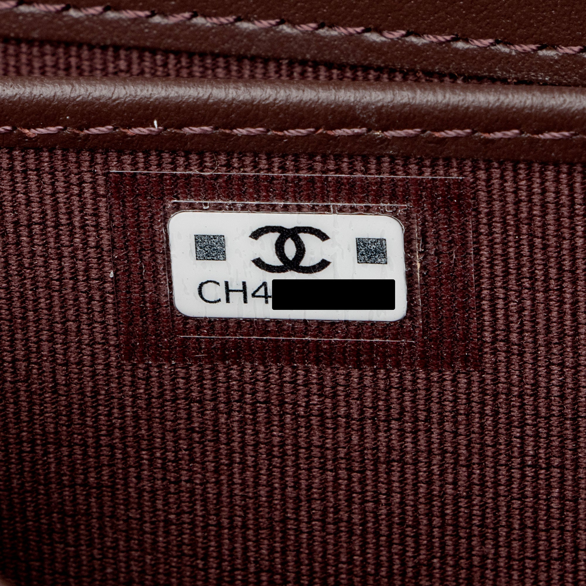 Chanel Caviar Leather Long Wallet