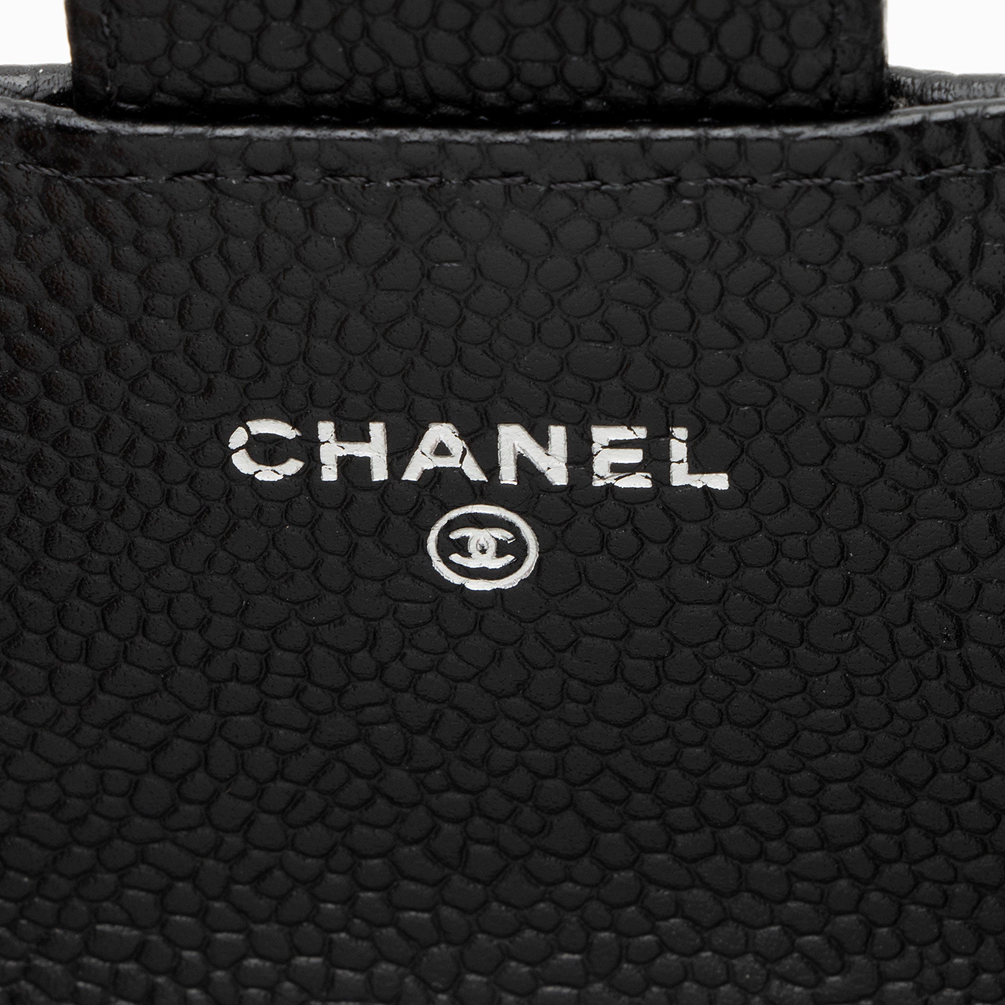 Chanel Caviar Leather Long Wallet