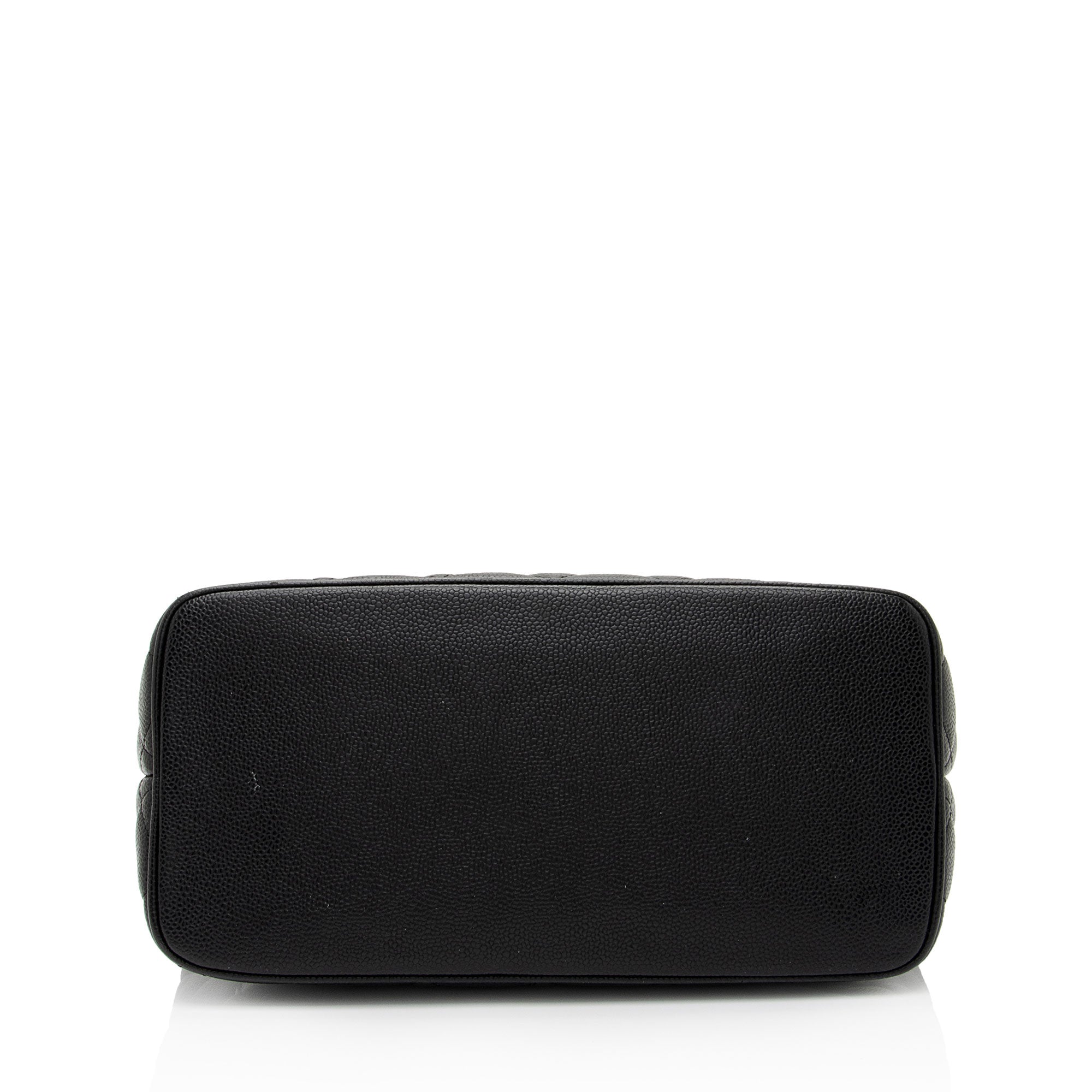 Chanel Caviar Leather Medallion Tote (SHF-7Ttgip)