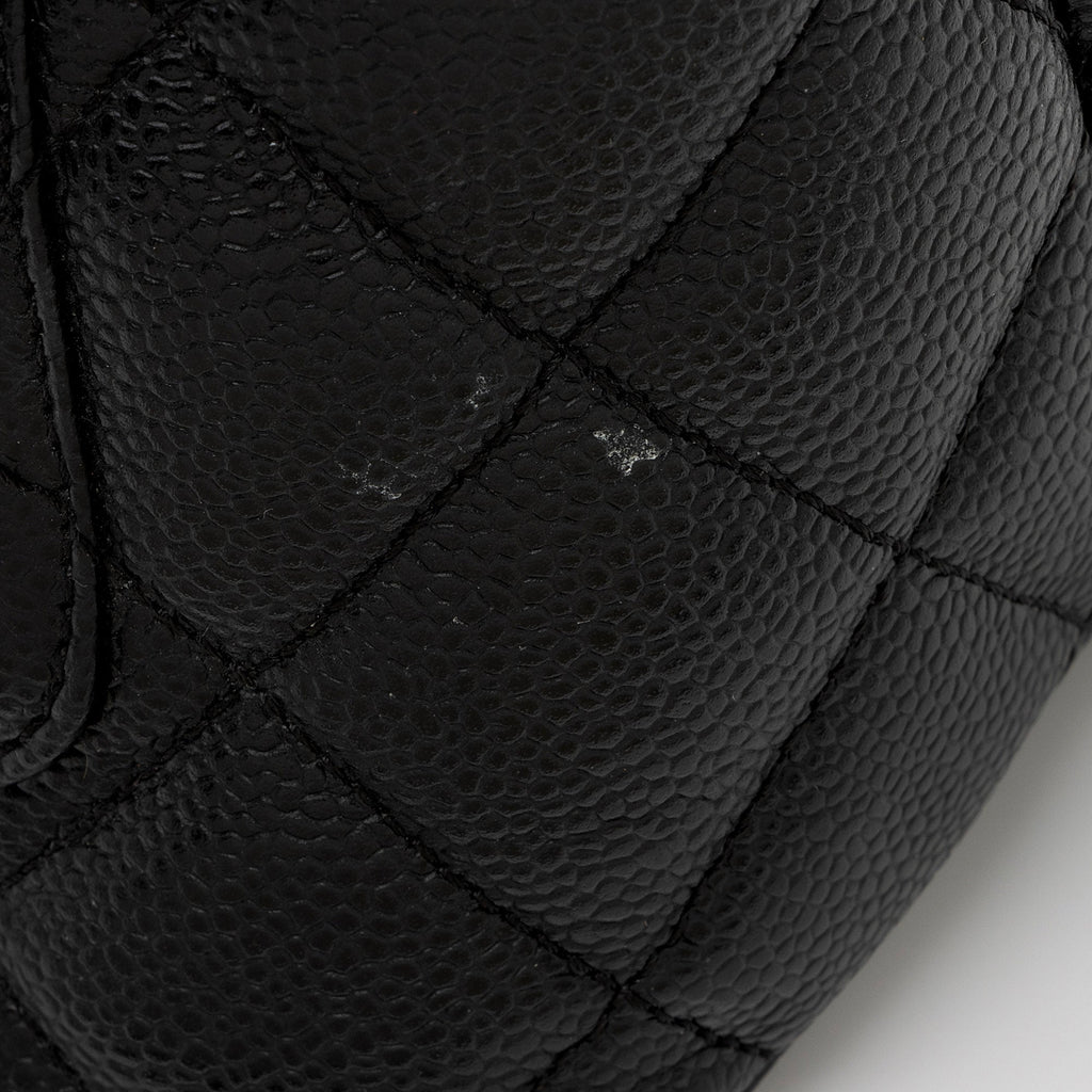 Chanel Caviar Leather Medallion Tote (SHF-7Ttgip)