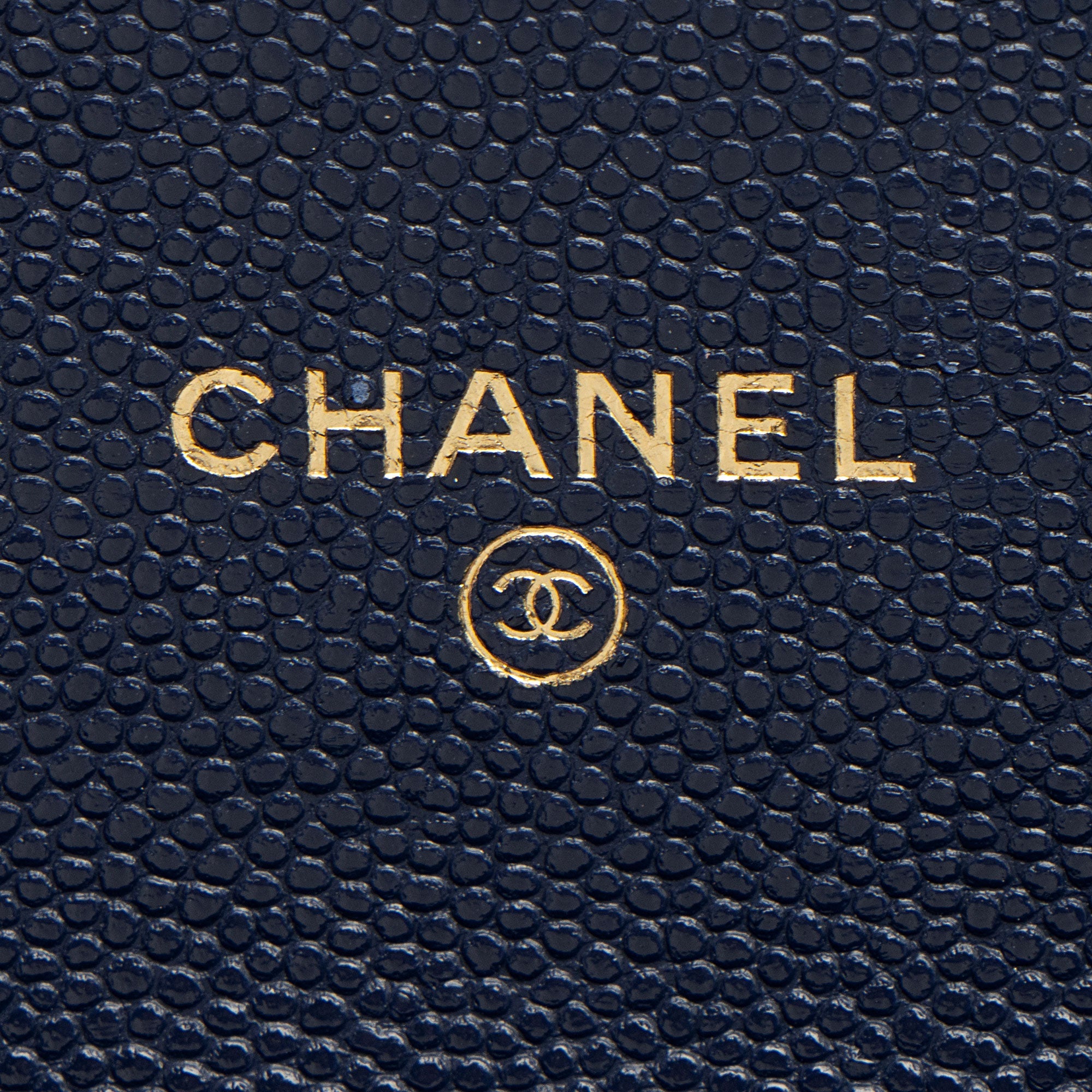 Chanel Caviar Leather Medium Flap Wallet
