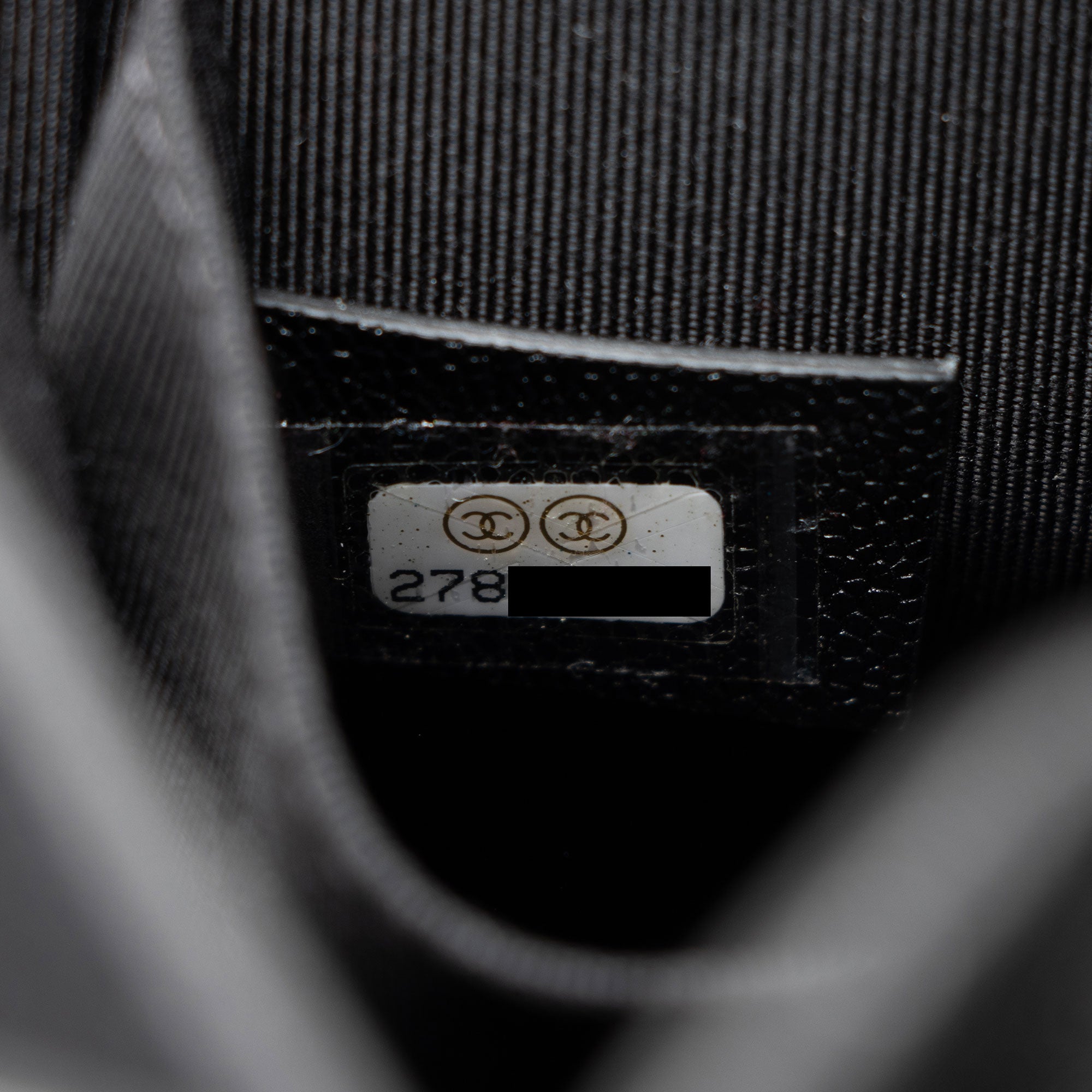 Chanel Caviar Leather N/S Boy Bag