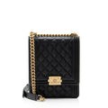 Chanel Caviar Leather N/S Boy Bag