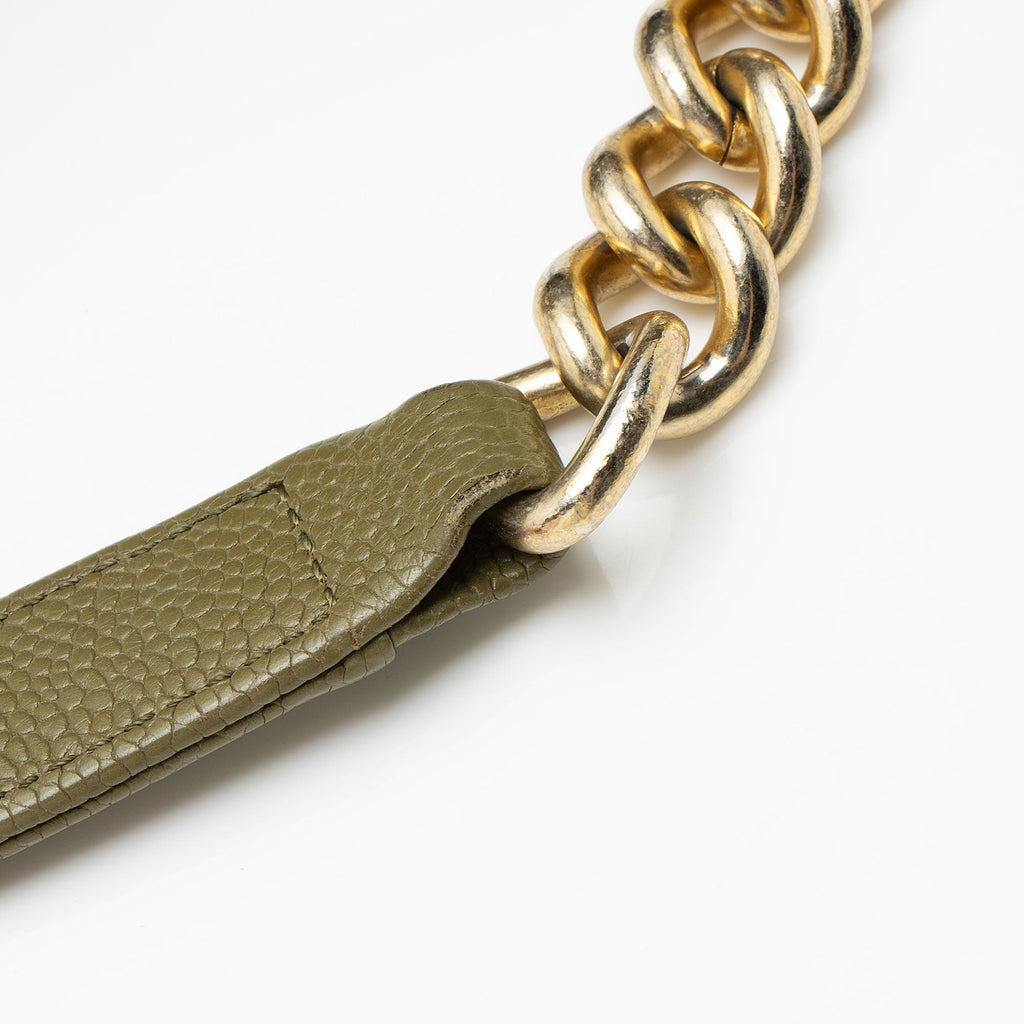 Chanel Caviar Leather New Medium Boy Bag