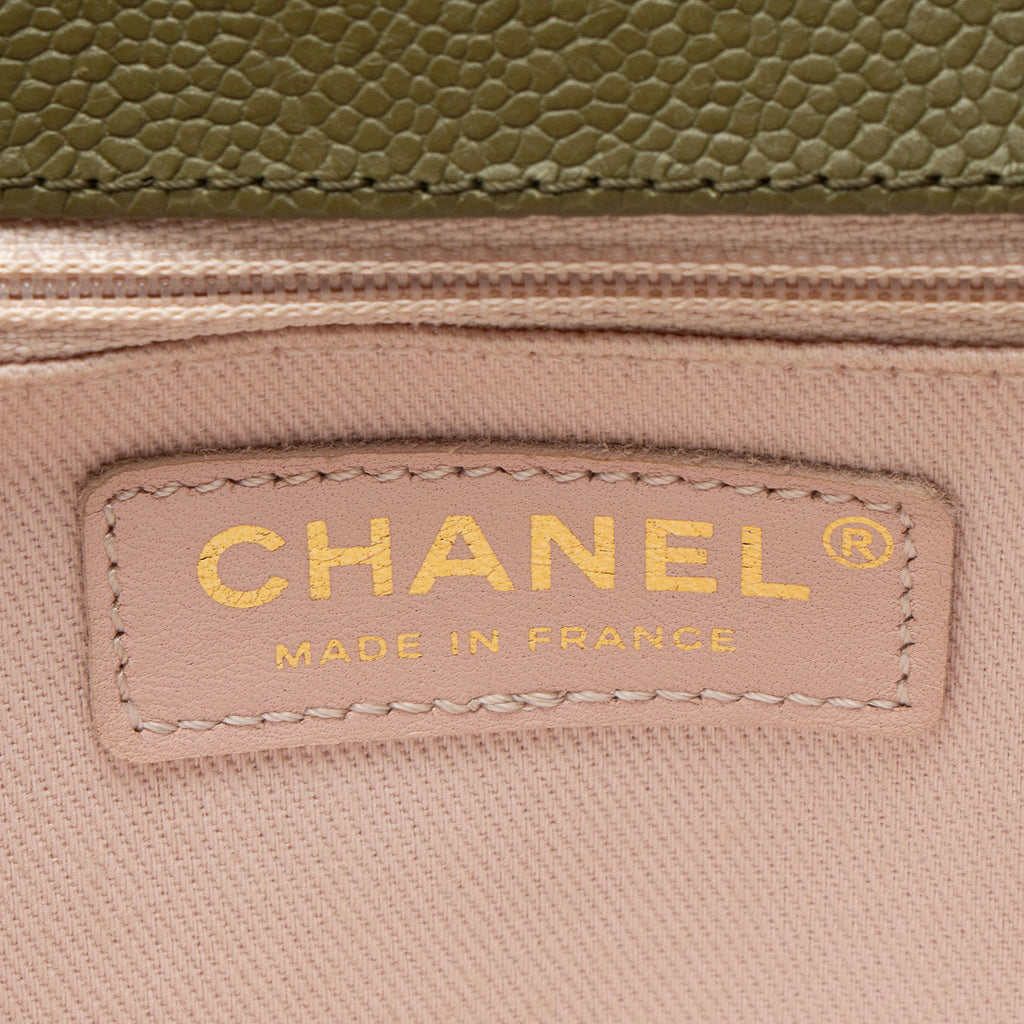 Chanel Caviar Leather New Medium Boy Bag