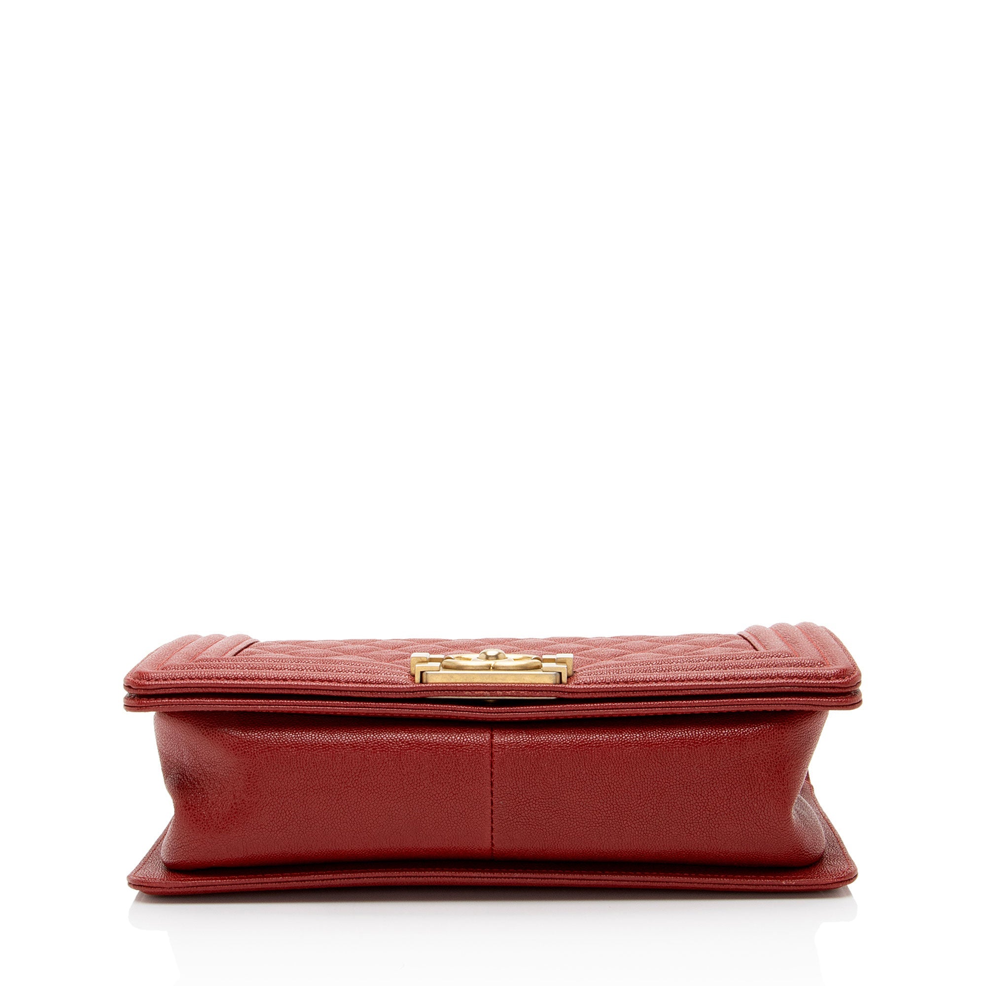 Chanel Caviar Leather Old Medium Boy Bag