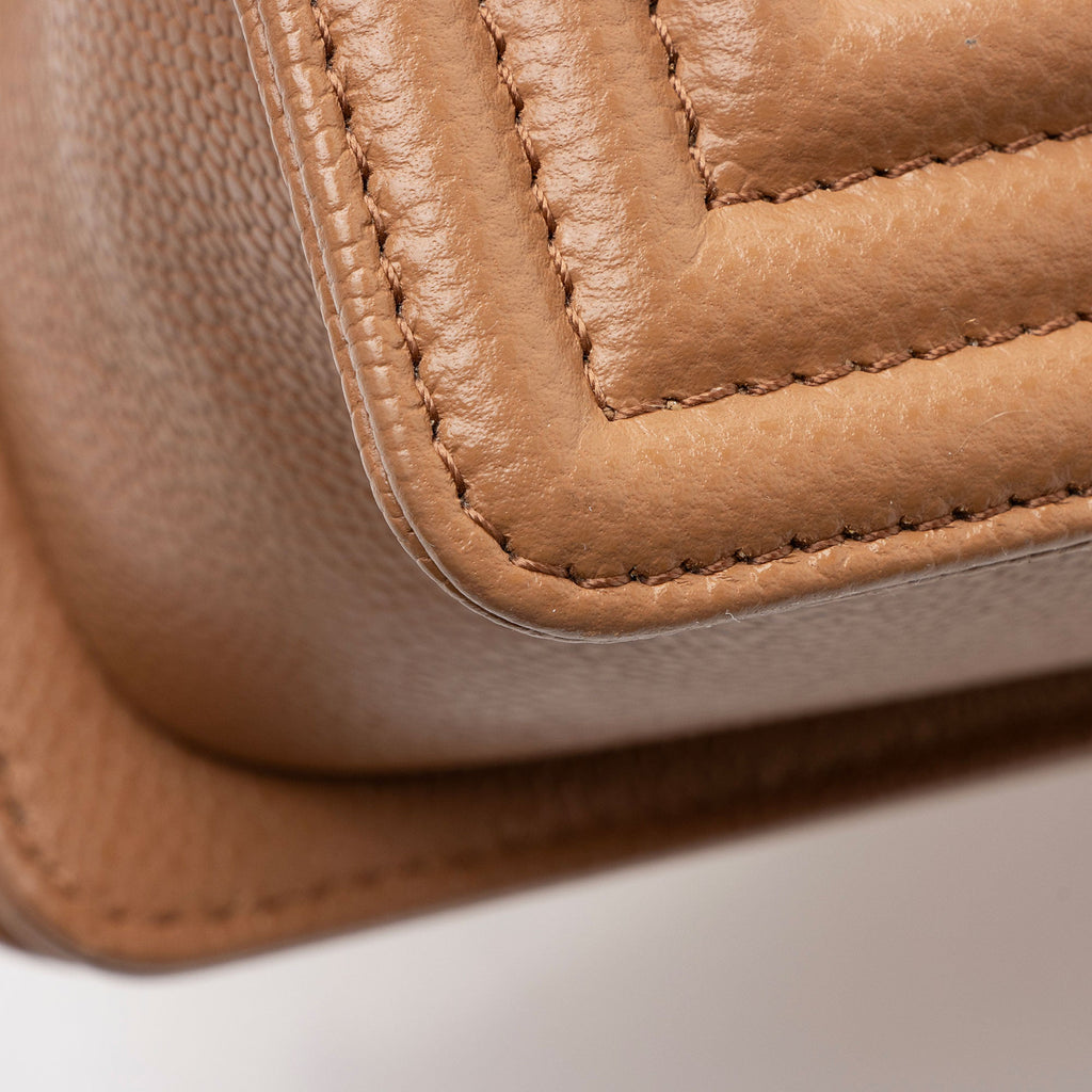 Chanel Caviar Leather Old Medium Boy Bag