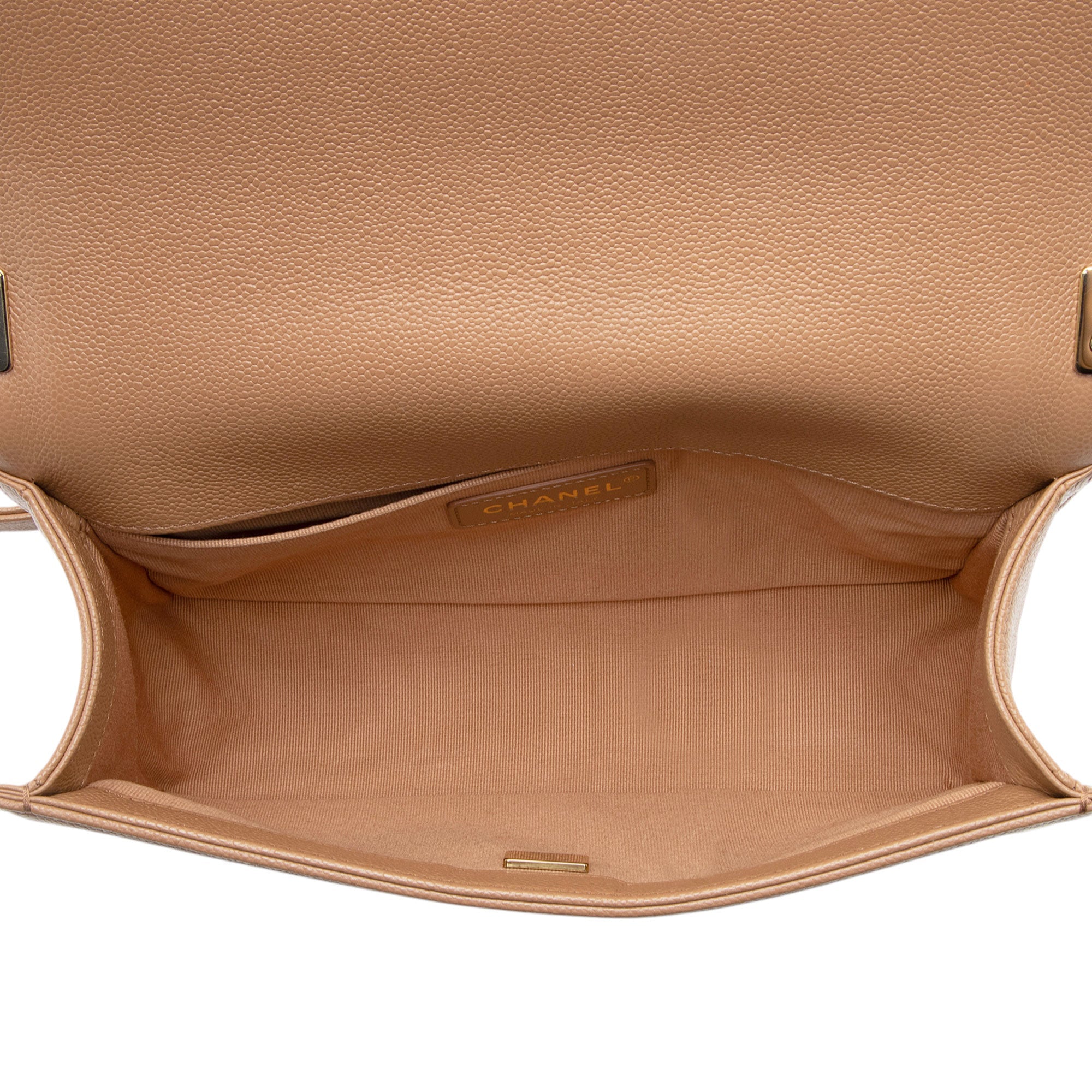 Chanel Caviar Leather Old Medium Boy Bag