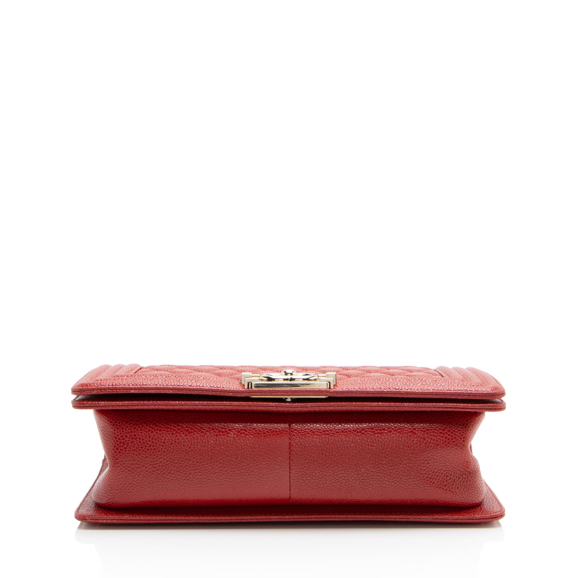 Chanel Caviar Leather Old Medium Boy Bag