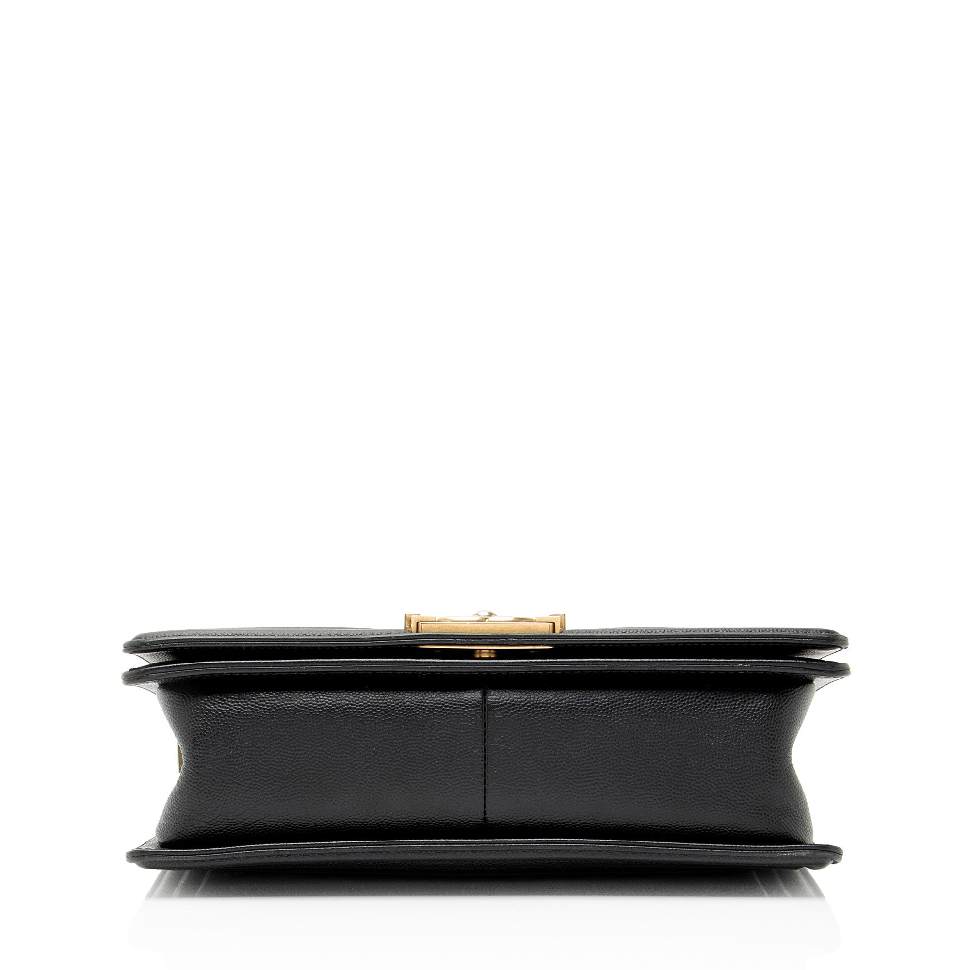 Chanel Caviar Leather Old Medium Boy Bag