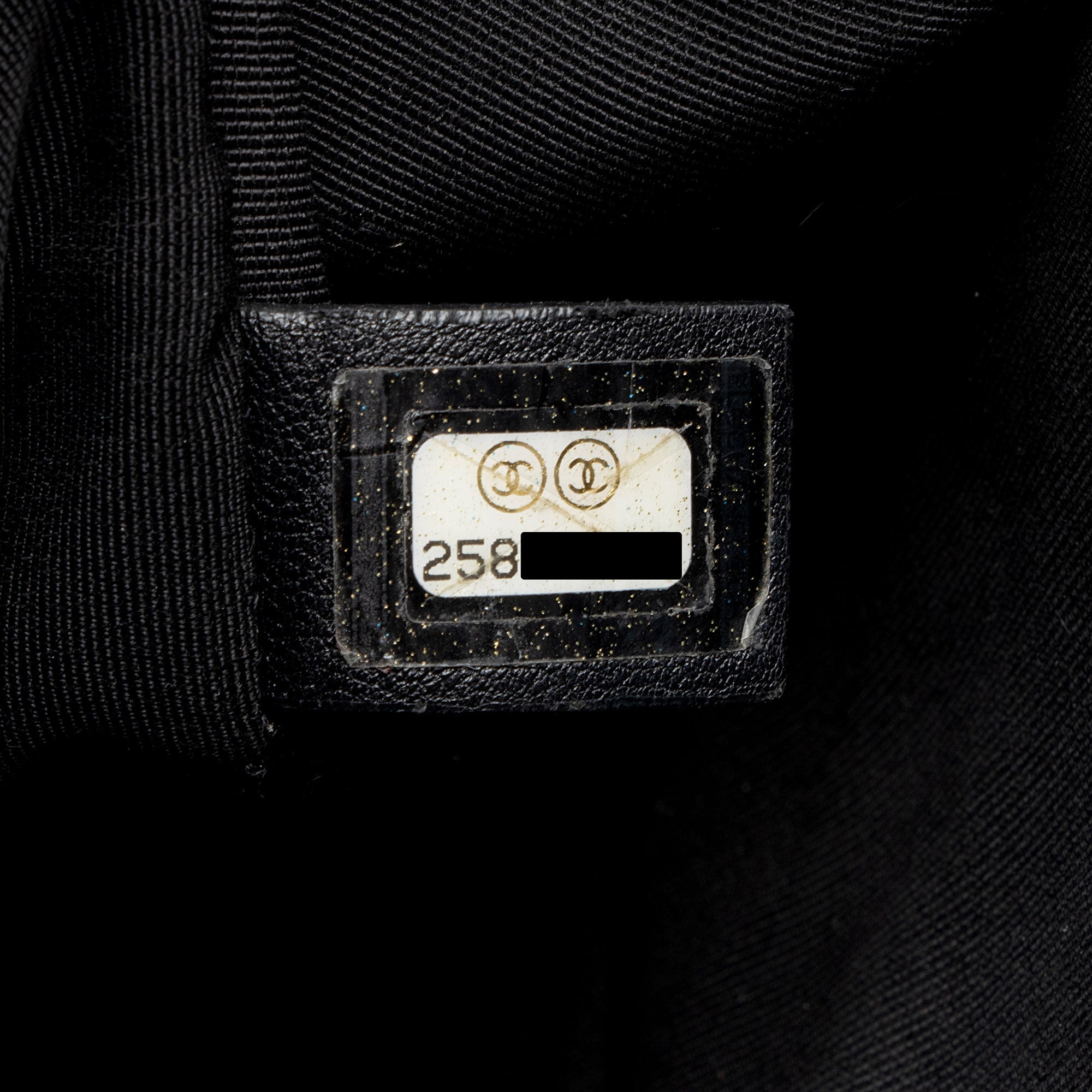 Chanel Caviar Leather Old Medium Boy Bag