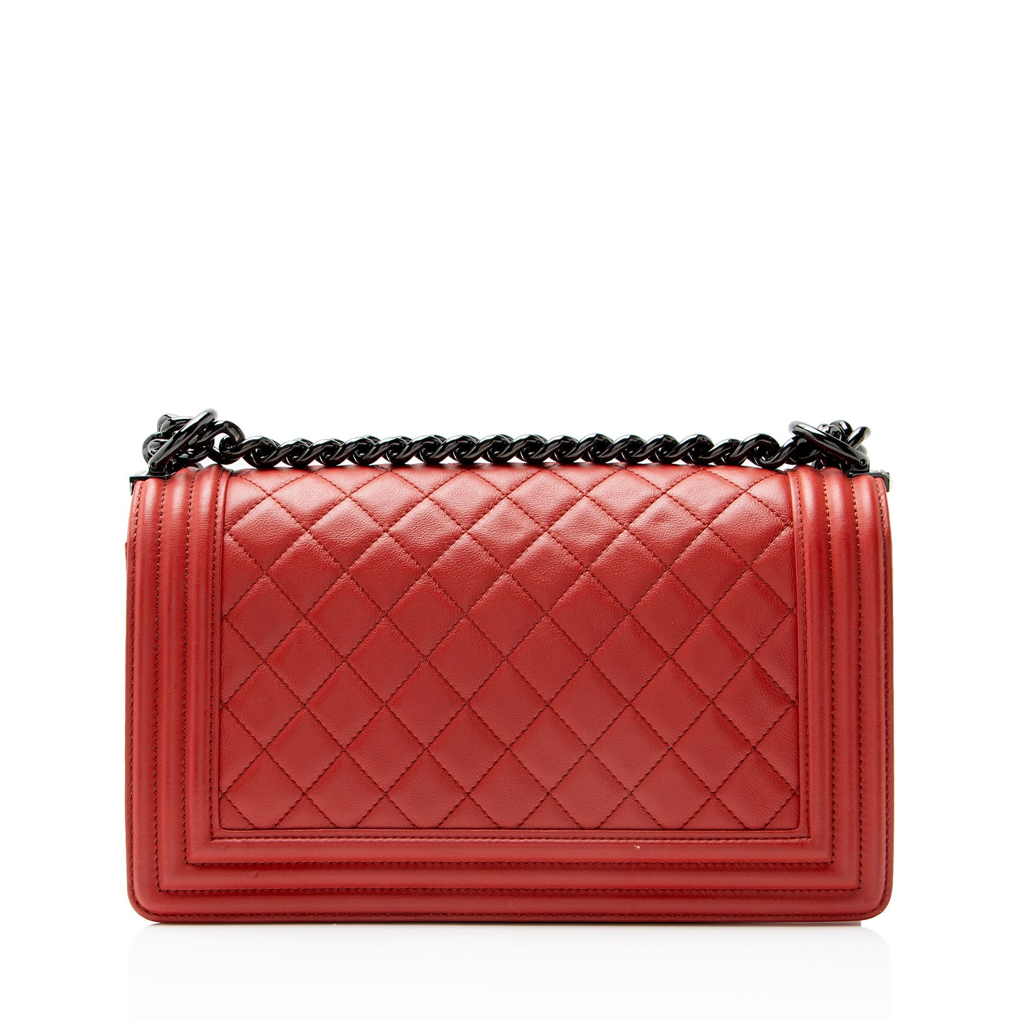 Chanel Caviar Leather Old Medium Boy Bag