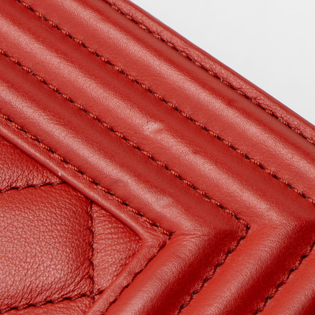 Chanel Caviar Leather Old Medium Boy Bag