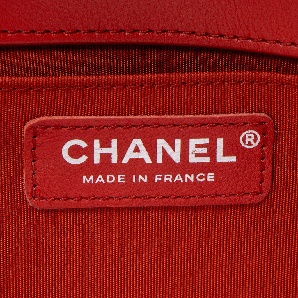 Chanel Caviar Leather Old Medium Boy Bag