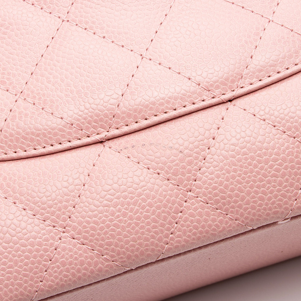 Chanel Caviar Leather Petite Shopping Tote (SHF-ChQICD)