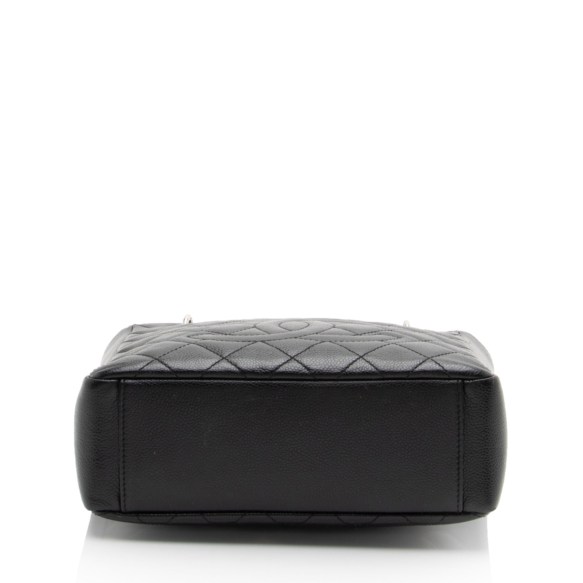 Chanel Caviar Leather Petite Shopping Tote
