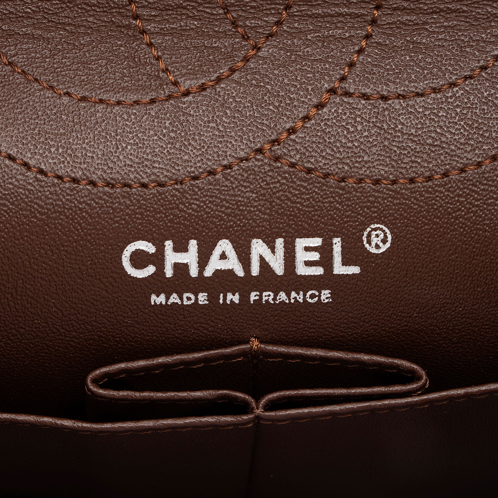 Chanel Caviar Leather Reissue 225 Double Flap Shoulder Bag (SHF-gheQo9)
