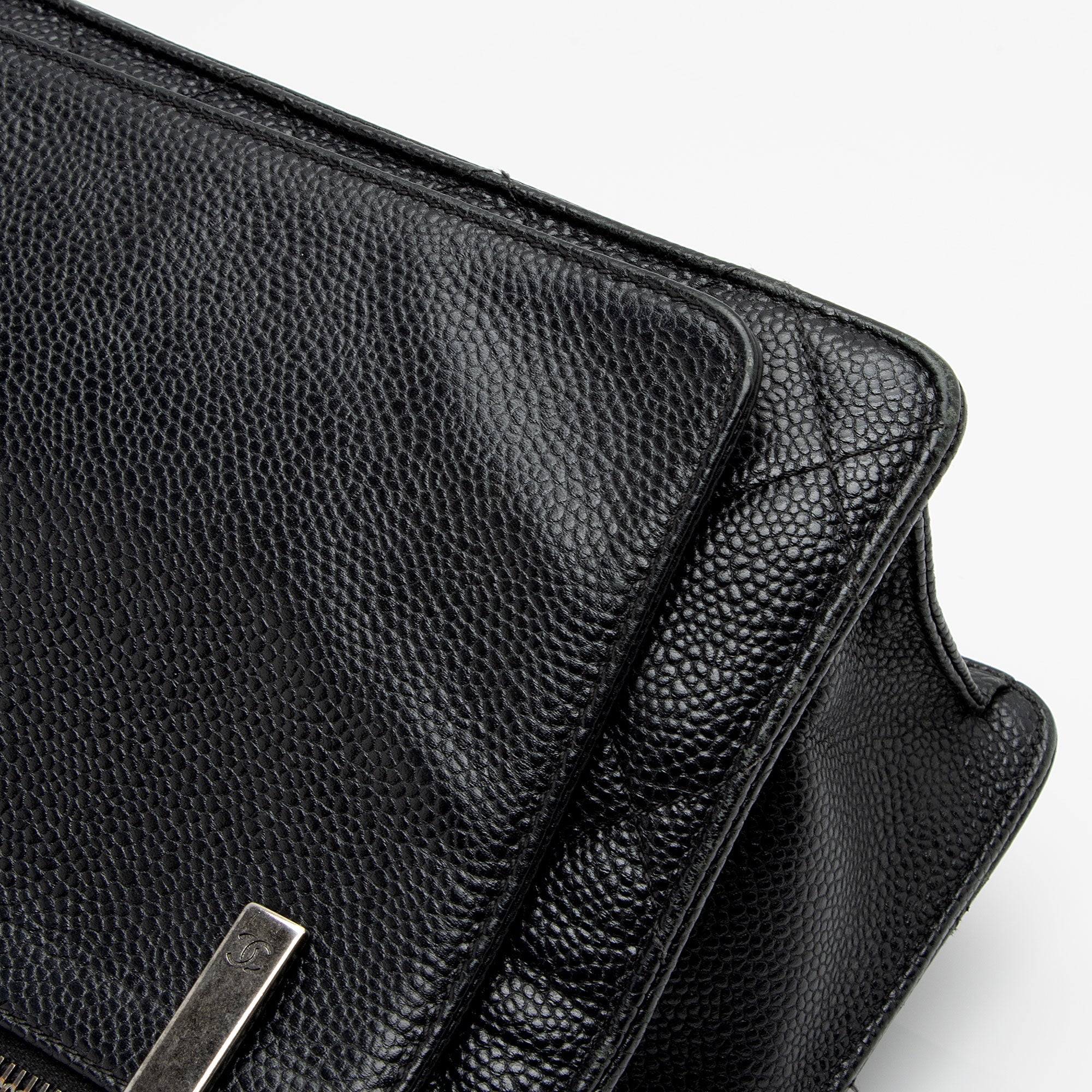 Chanel Caviar Leather Retro Class Medium Flap Bag