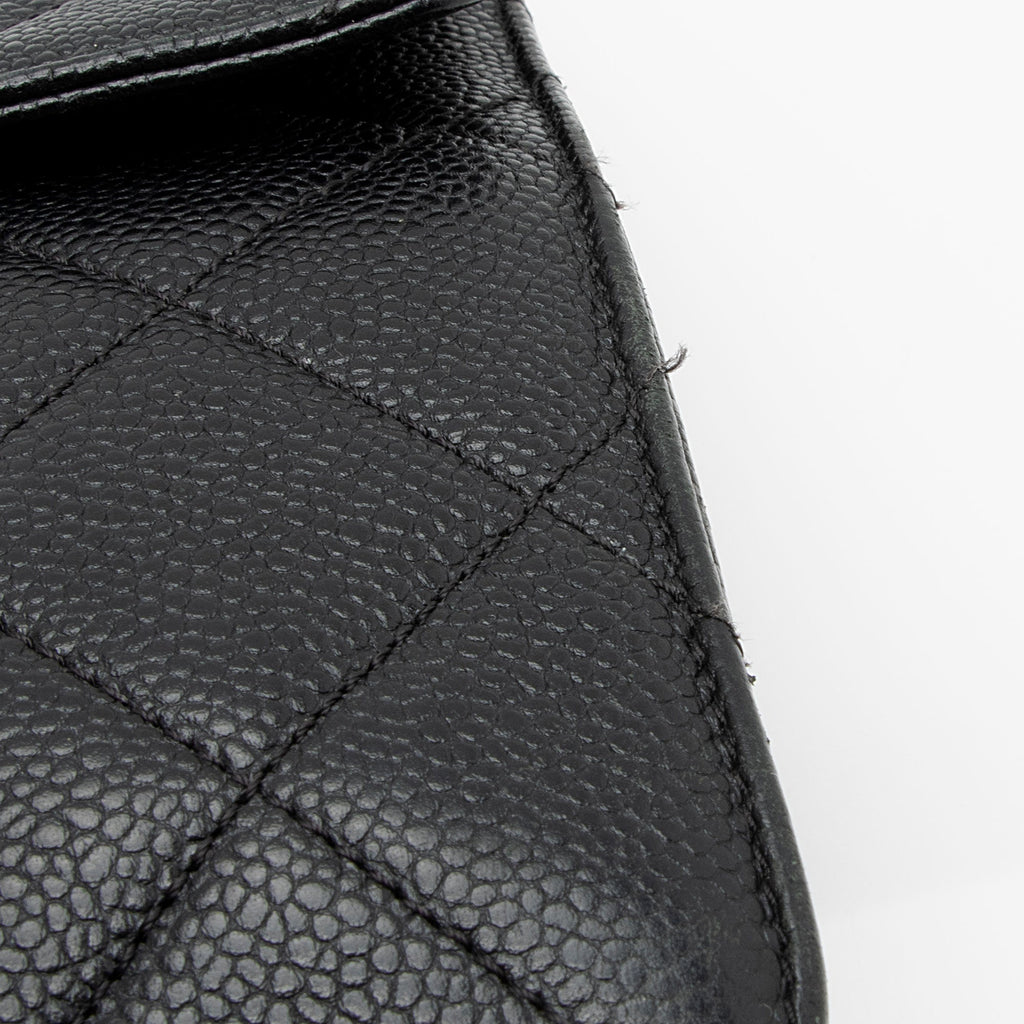 Chanel Caviar Leather Retro Class Medium Flap Bag