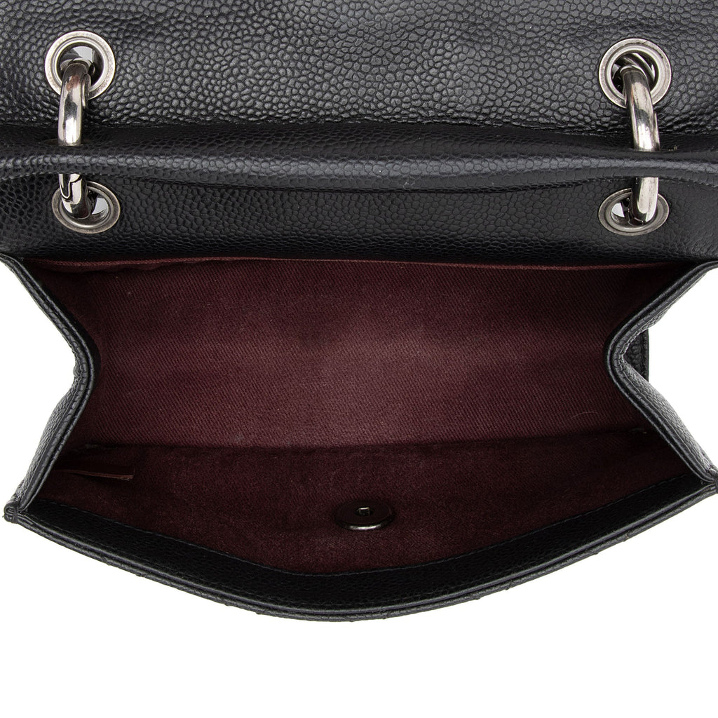 Chanel Caviar Leather Retro Class Small Flap Bag (SHF-W9Q8I9)