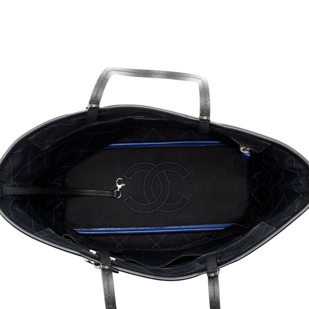 Chanel Caviar Leather Shopping Fever Small Tote