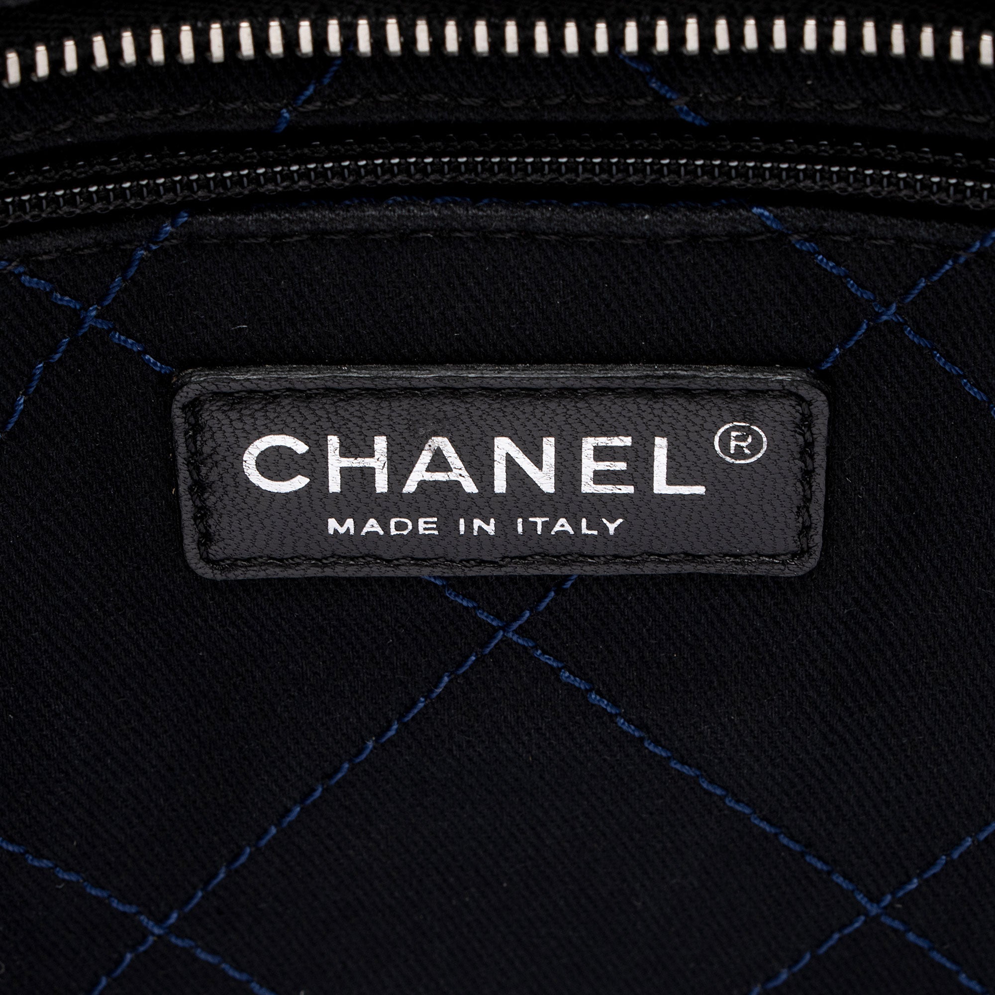 Chanel Caviar Leather Shopping Fever Small Tote