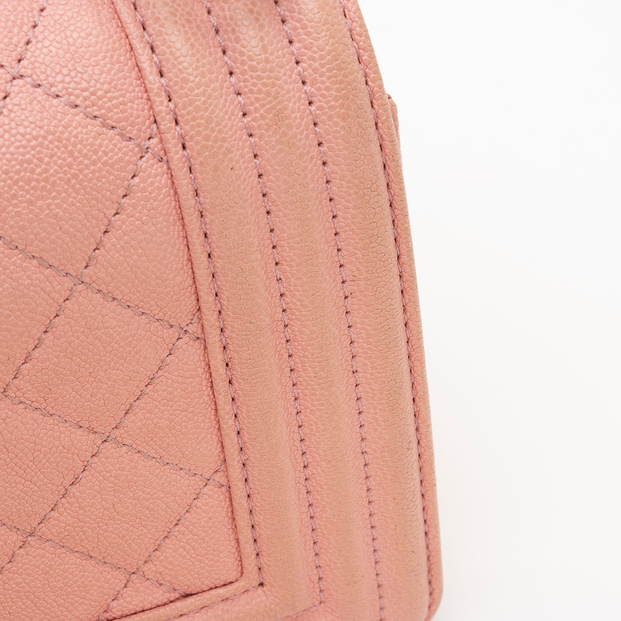 Chanel Caviar Leather Small Boy Bag