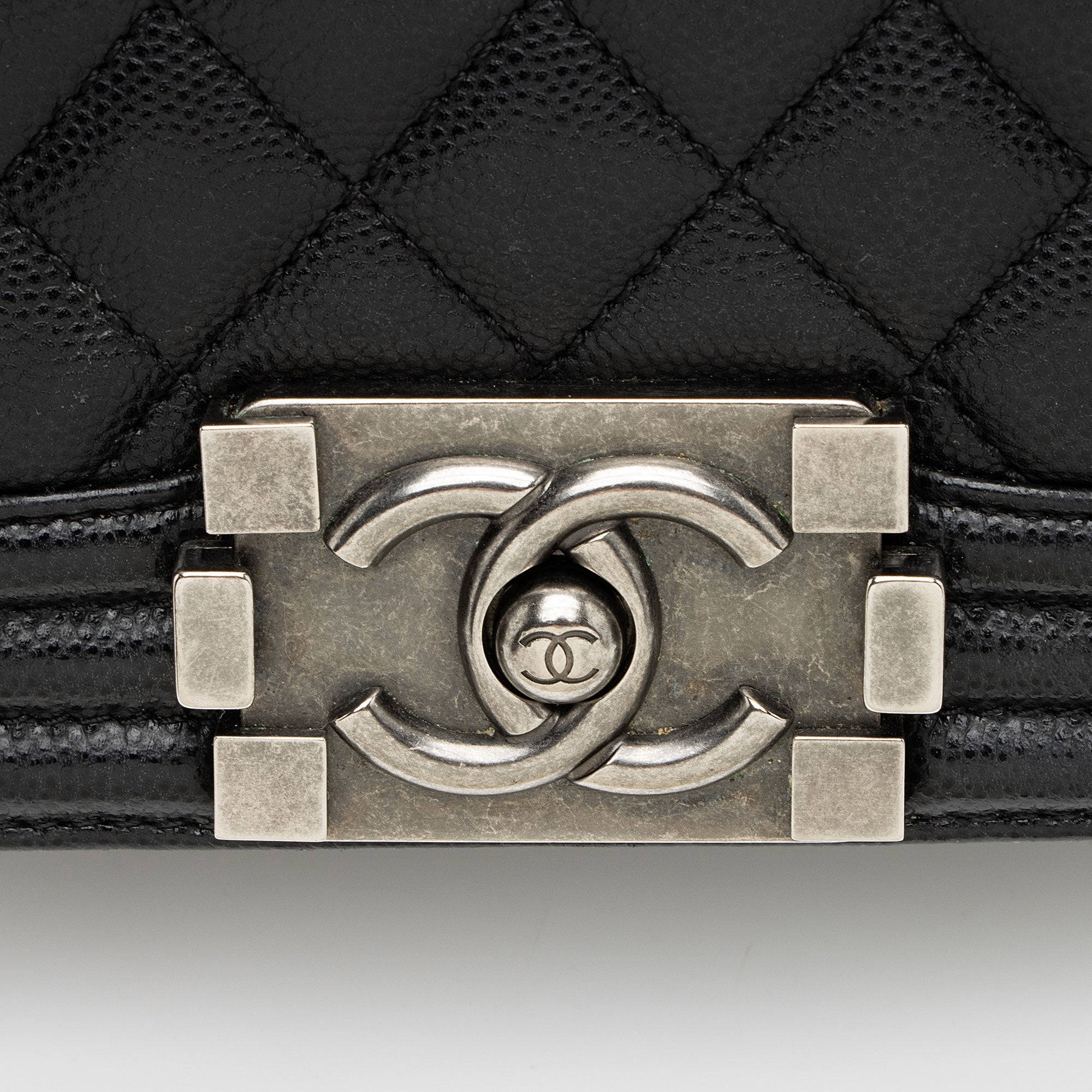 Chanel Caviar Leather Small Boy Bag