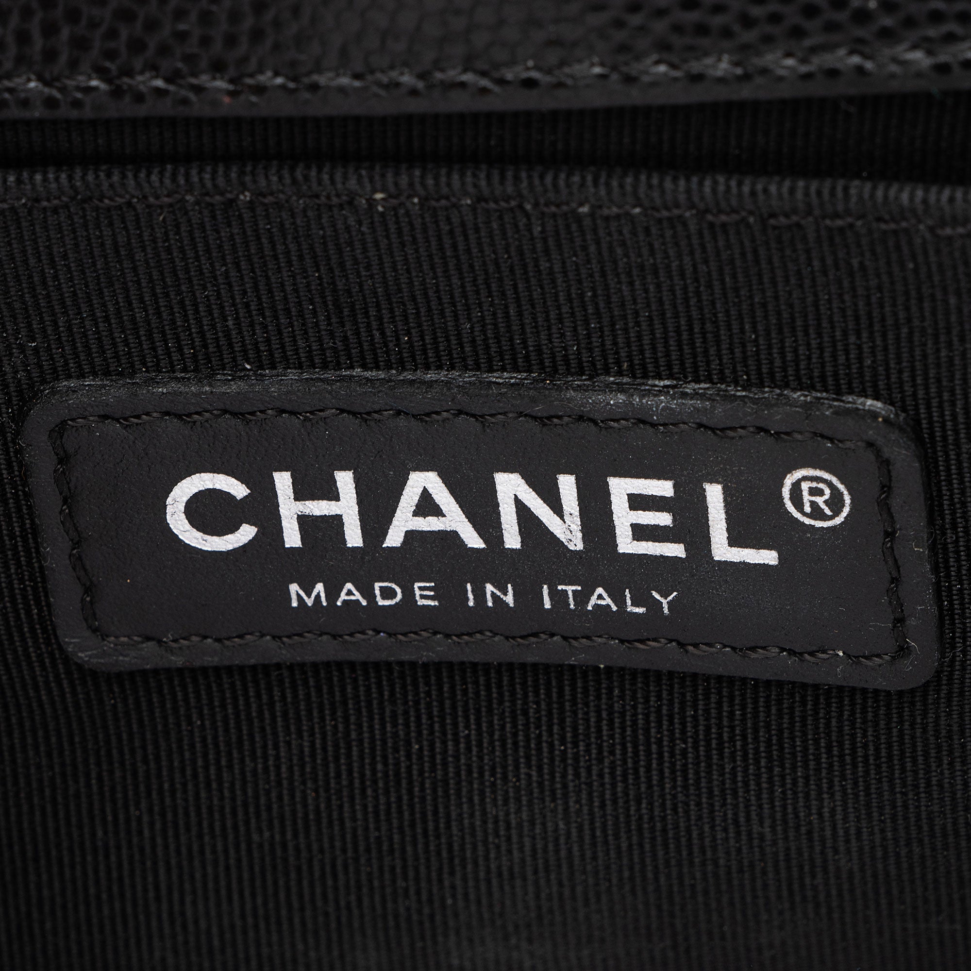 Chanel Caviar Leather Small Boy Bag