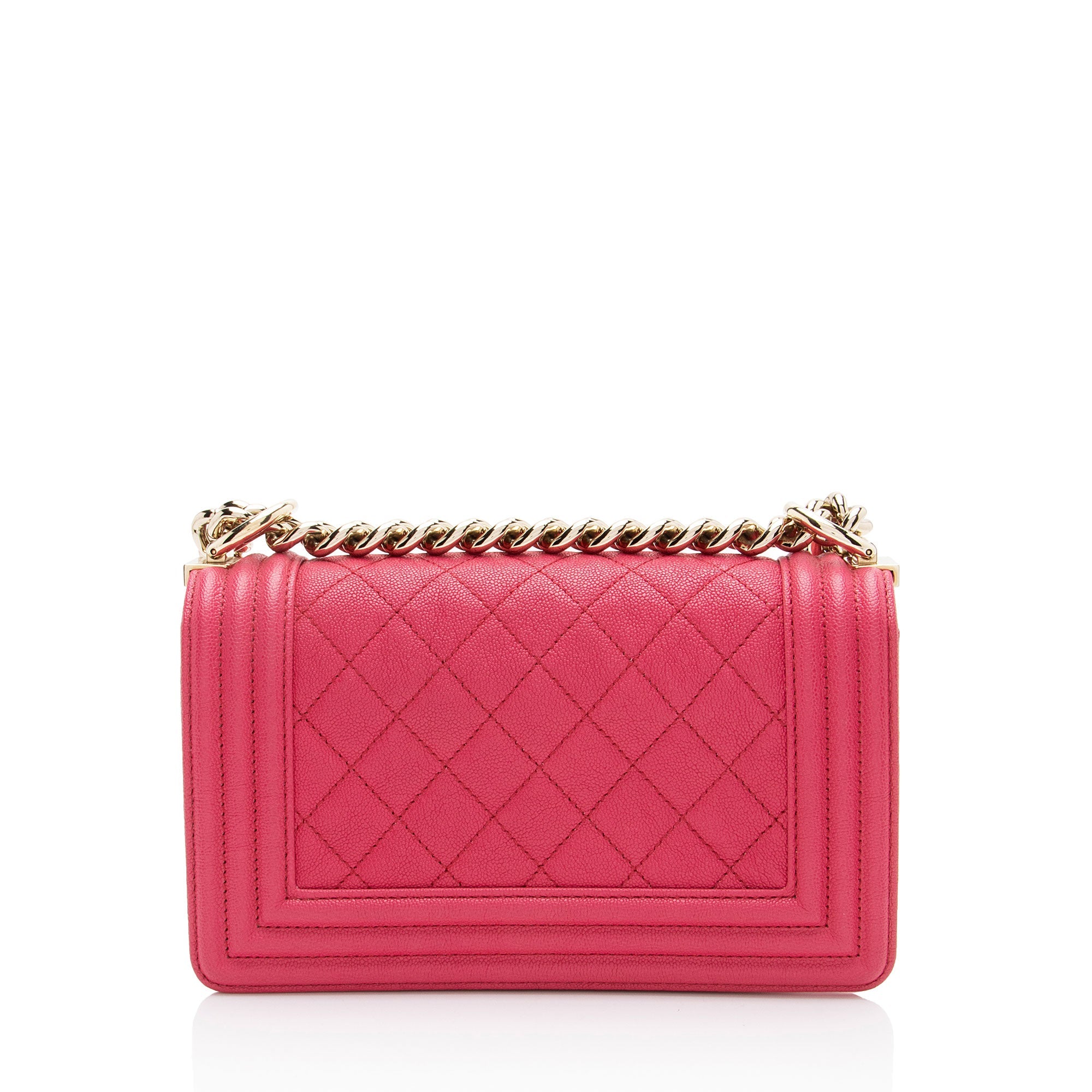 Chanel Caviar Leather Small Boy Bag