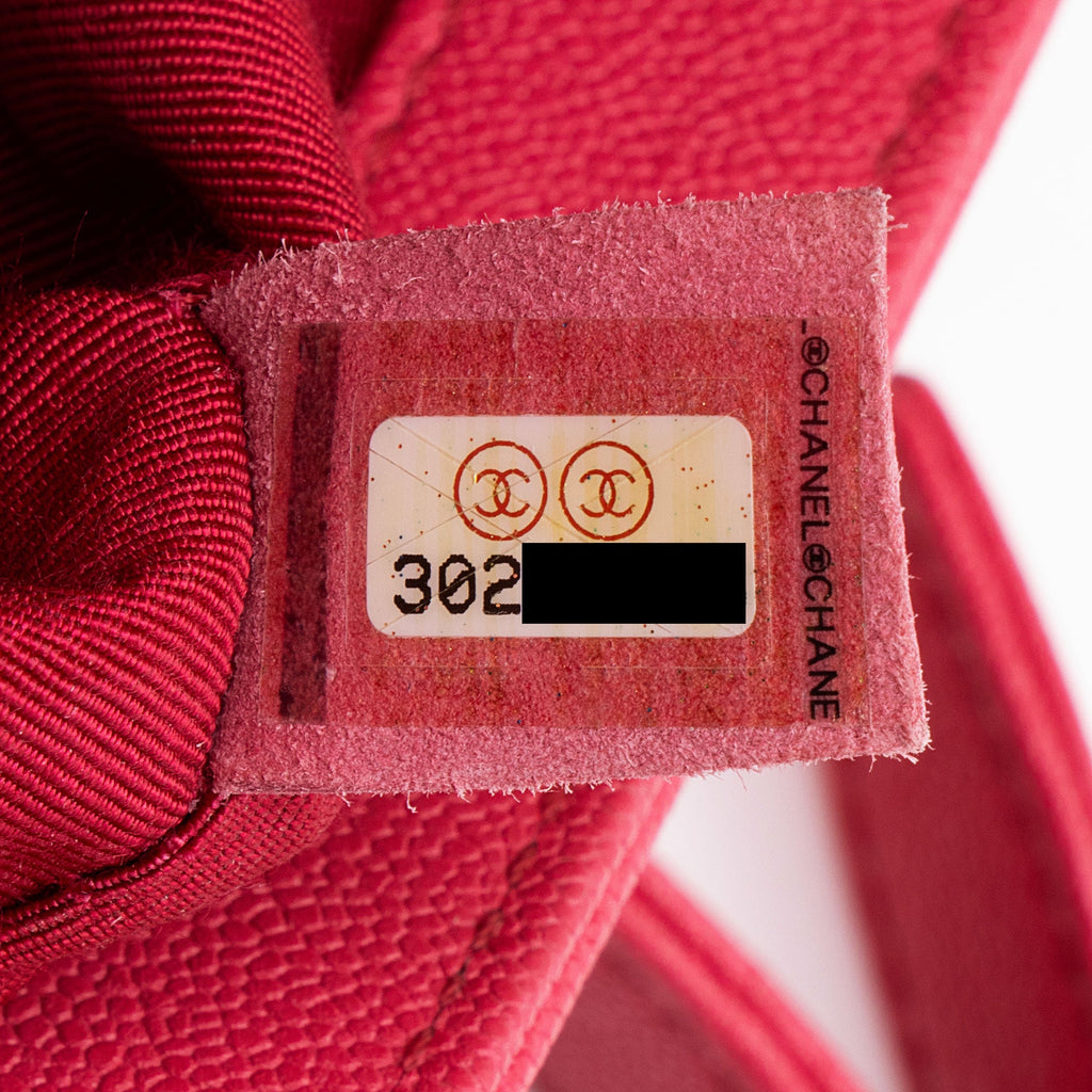 Chanel Caviar Leather Small Boy Bag
