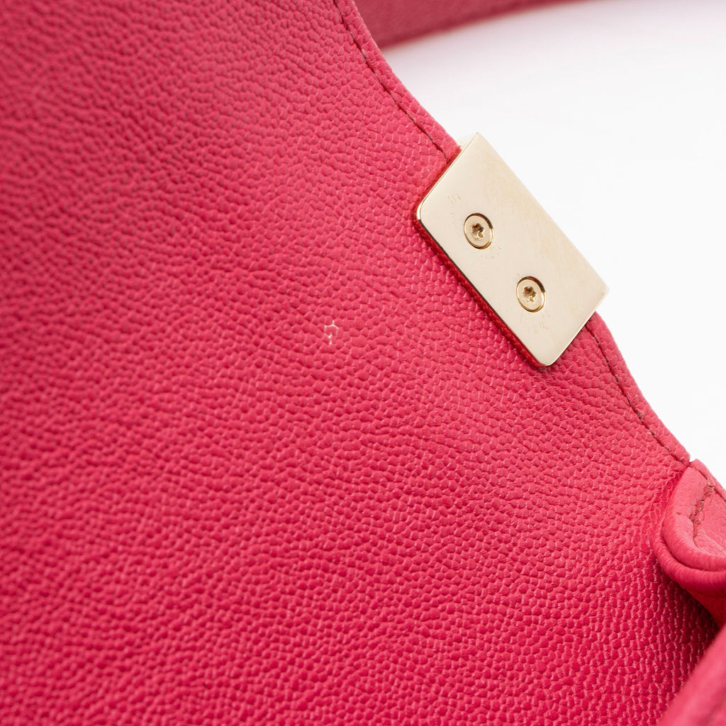 Chanel Caviar Leather Small Boy Bag
