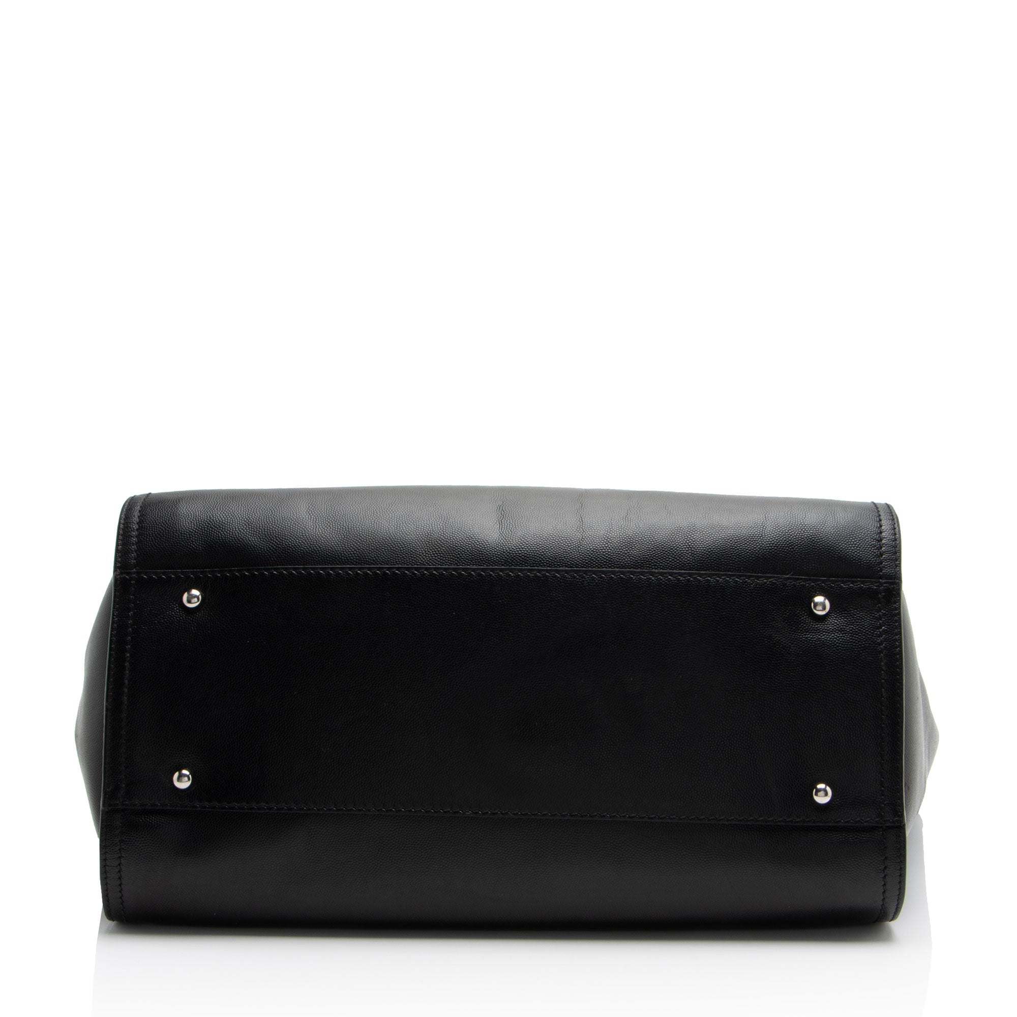 Chanel Caviar Leather Studded Deauville Large Tote