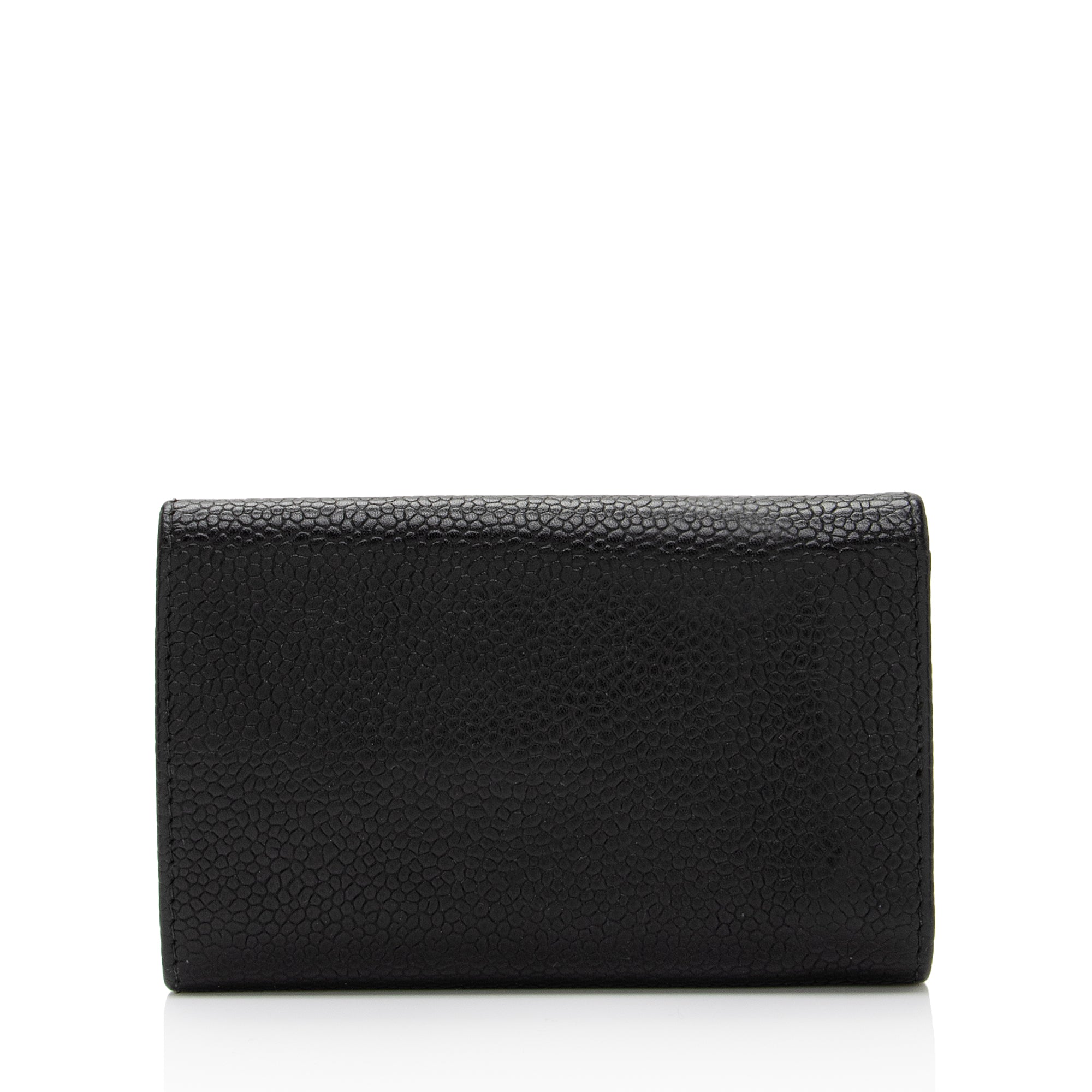 Chanel Caviar Leather Timeless CC 6 Key Holder (SHF-mNPvc8)