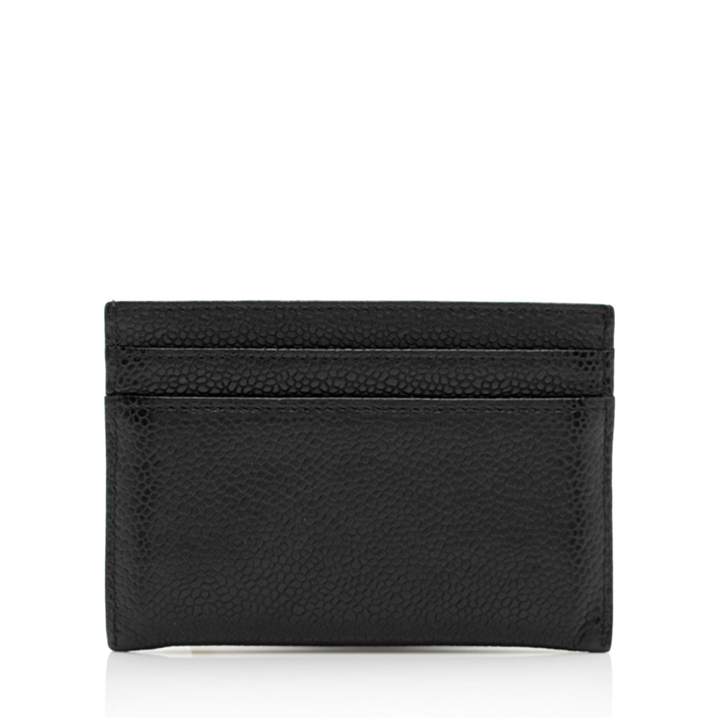Chanel Caviar Leather Timeless CC Card Holder (SHF-ZV9jZJ)