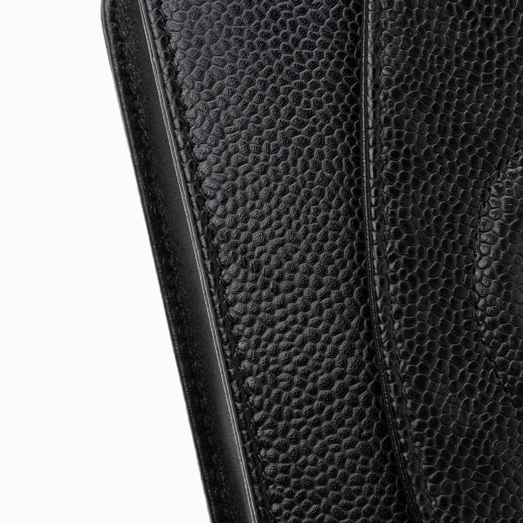 Chanel Caviar Leather Timeless CC Envelope Wallet on Chain