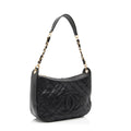 Chanel Caviar Leather Timeless CC Hobo (SHF-fu7h3a)