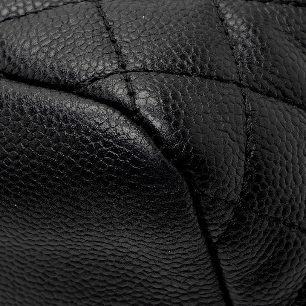Chanel Caviar Leather Timeless CC Medium Flap Bag (SHF-yaWfvq)