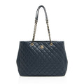 Chanel Caviar Leather CC Large Shopping Tote