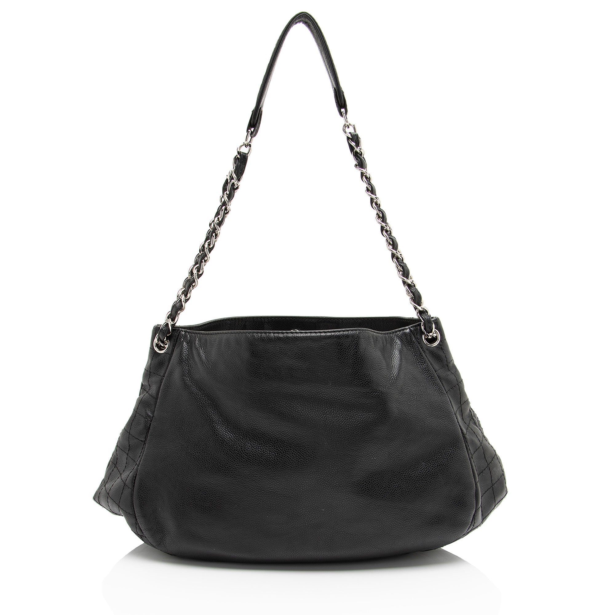 Chanel Caviar Leather Timeless CC Shoulder Bag