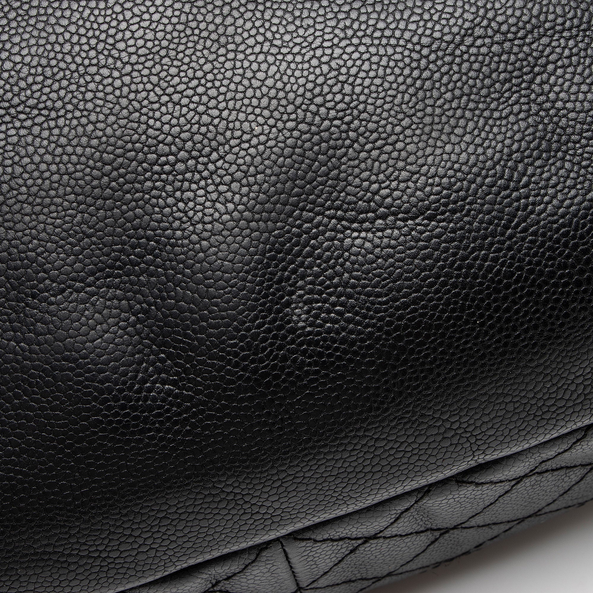 Chanel Caviar Leather Timeless CC Shoulder Bag