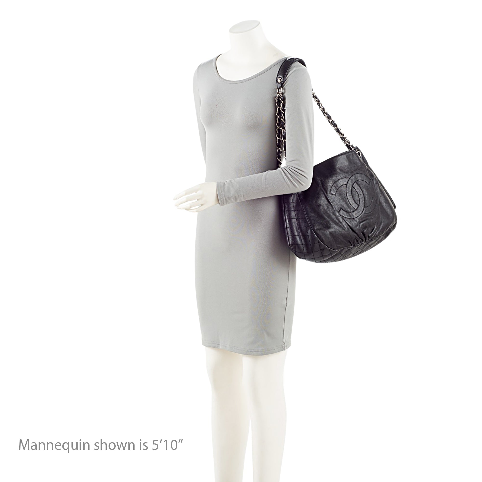 Chanel Caviar Leather Timeless CC Shoulder Bag