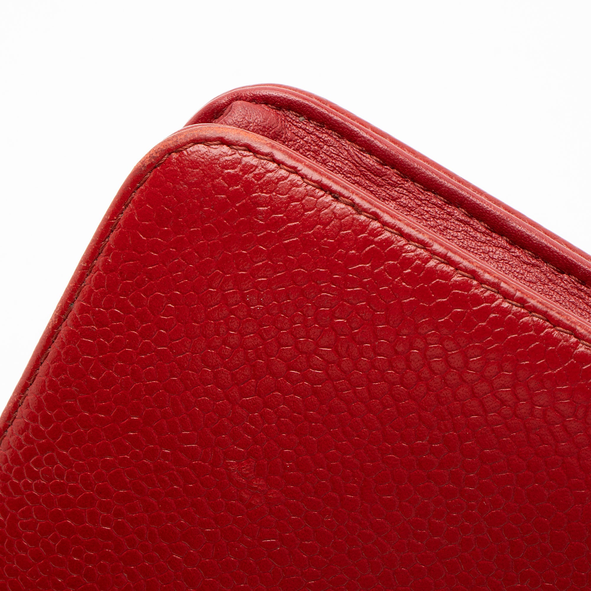 Chanel Caviar Leather Timeless CC Wallet on Chain (SHF-HMJvRT)