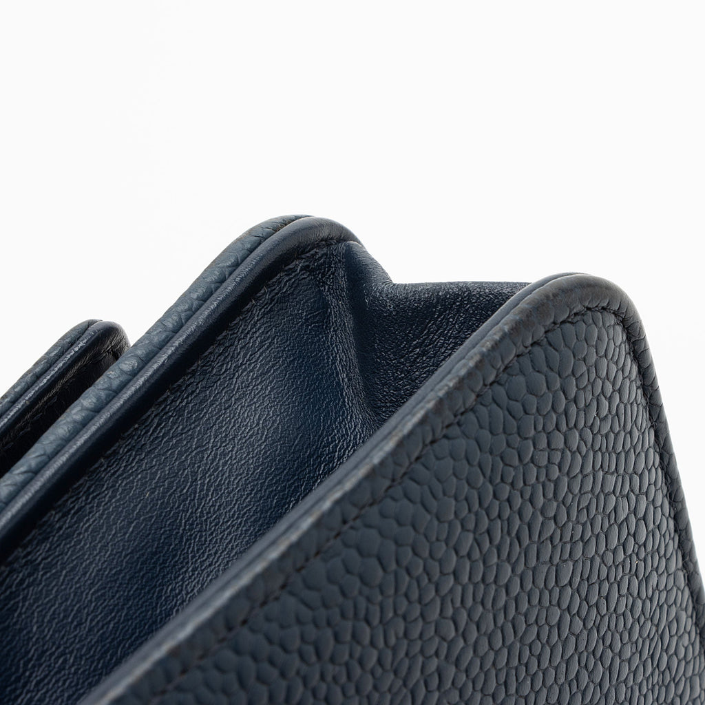 Chanel Caviar Leather Timeless CC Wallet on Chain
