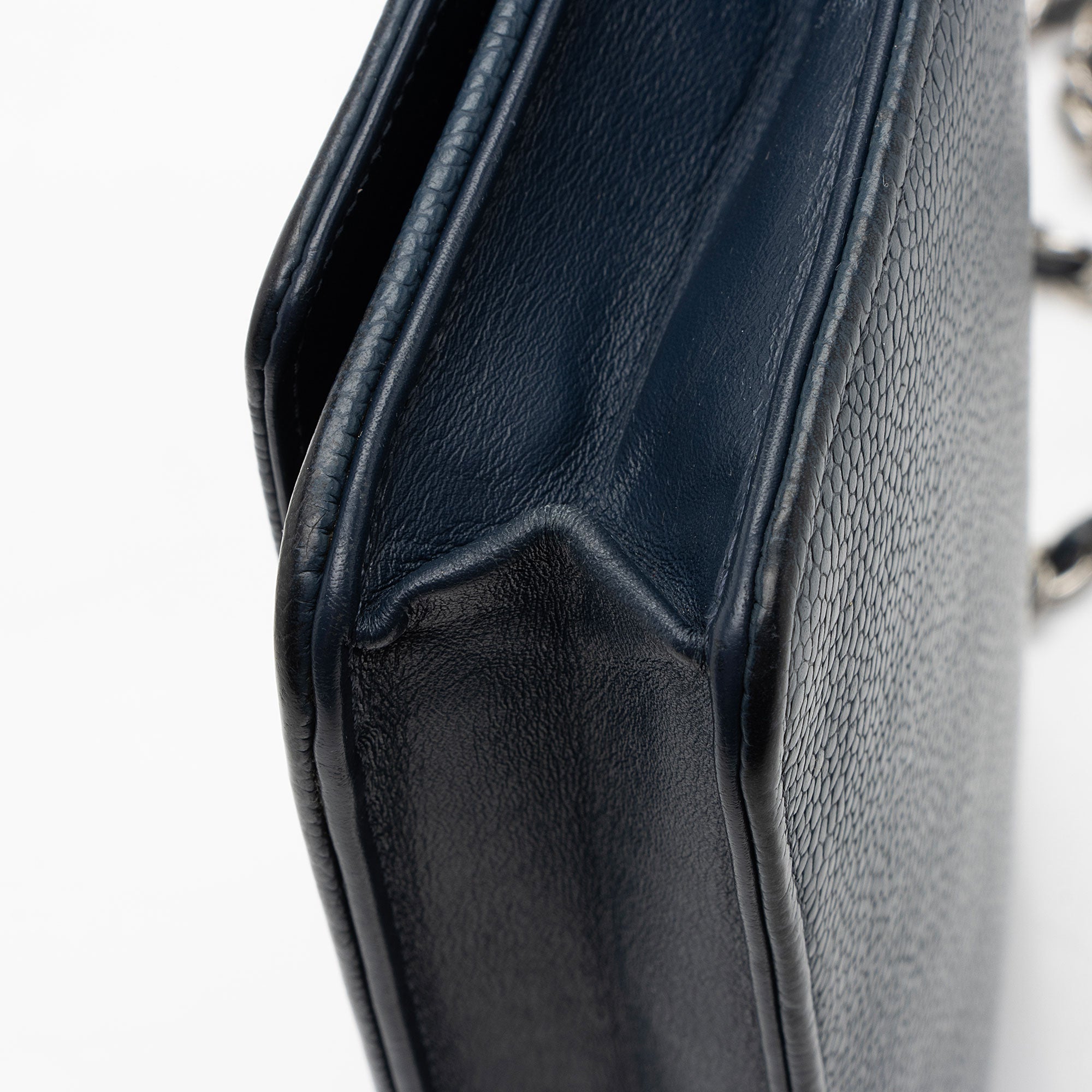Chanel Caviar Leather Timeless CC Wallet on Chain