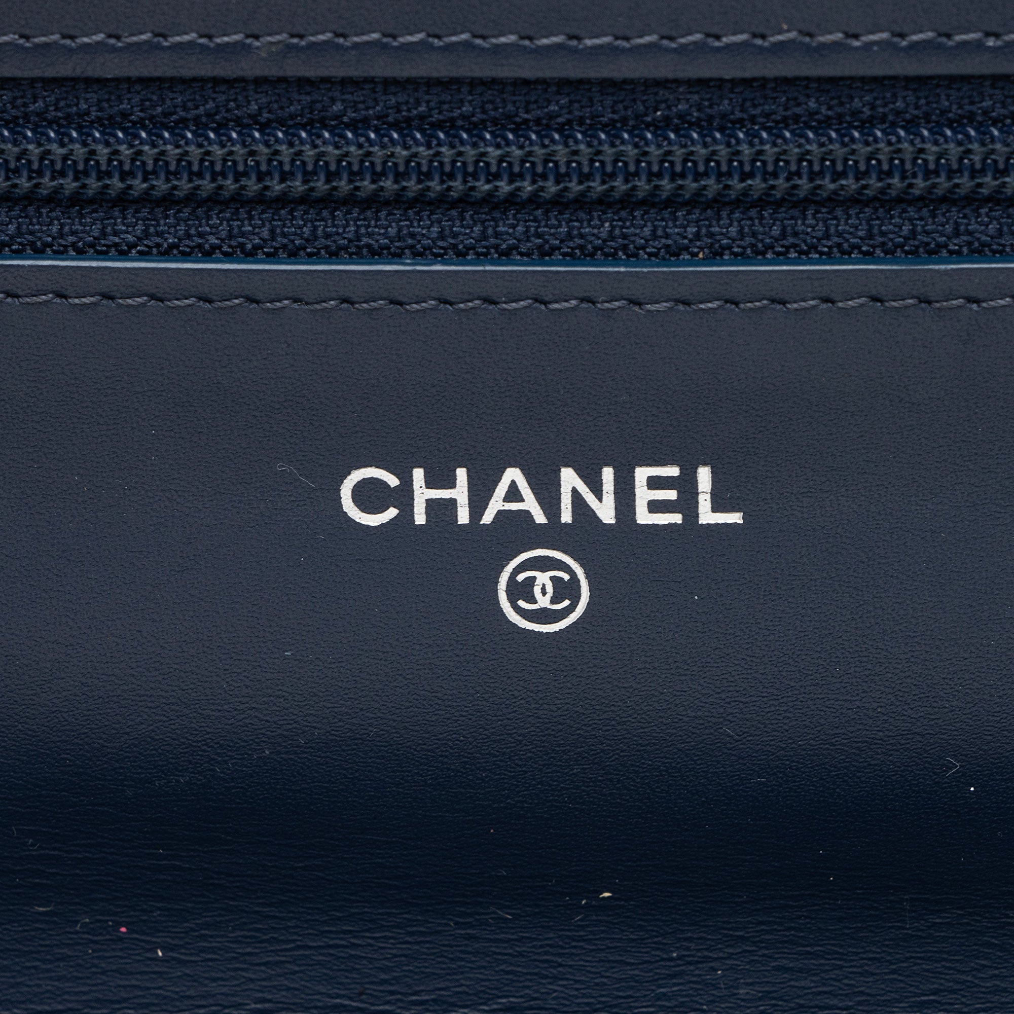 Chanel Caviar Leather Timeless CC Wallet on Chain