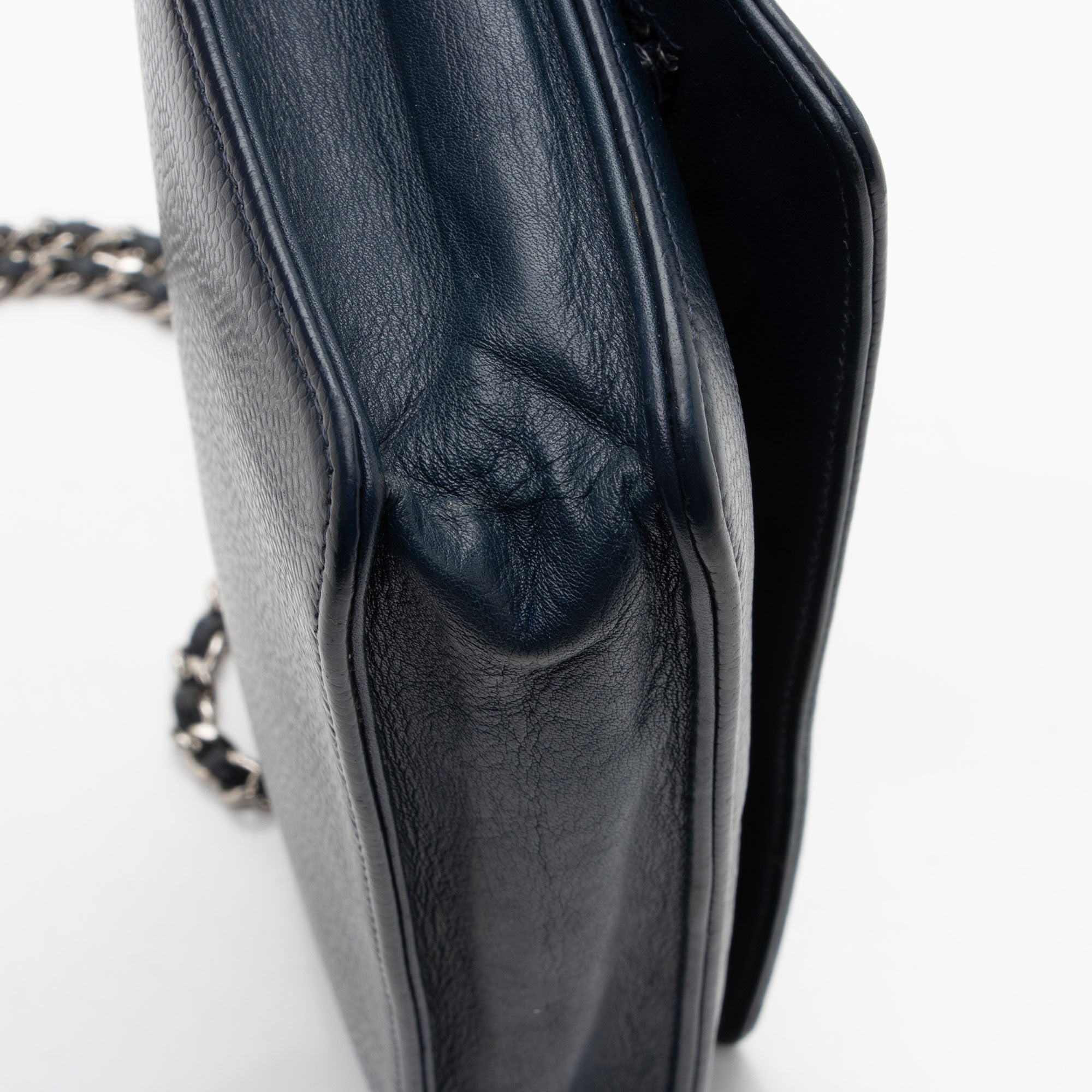 Chanel Caviar Leather Timeless CC Wallet on Chain