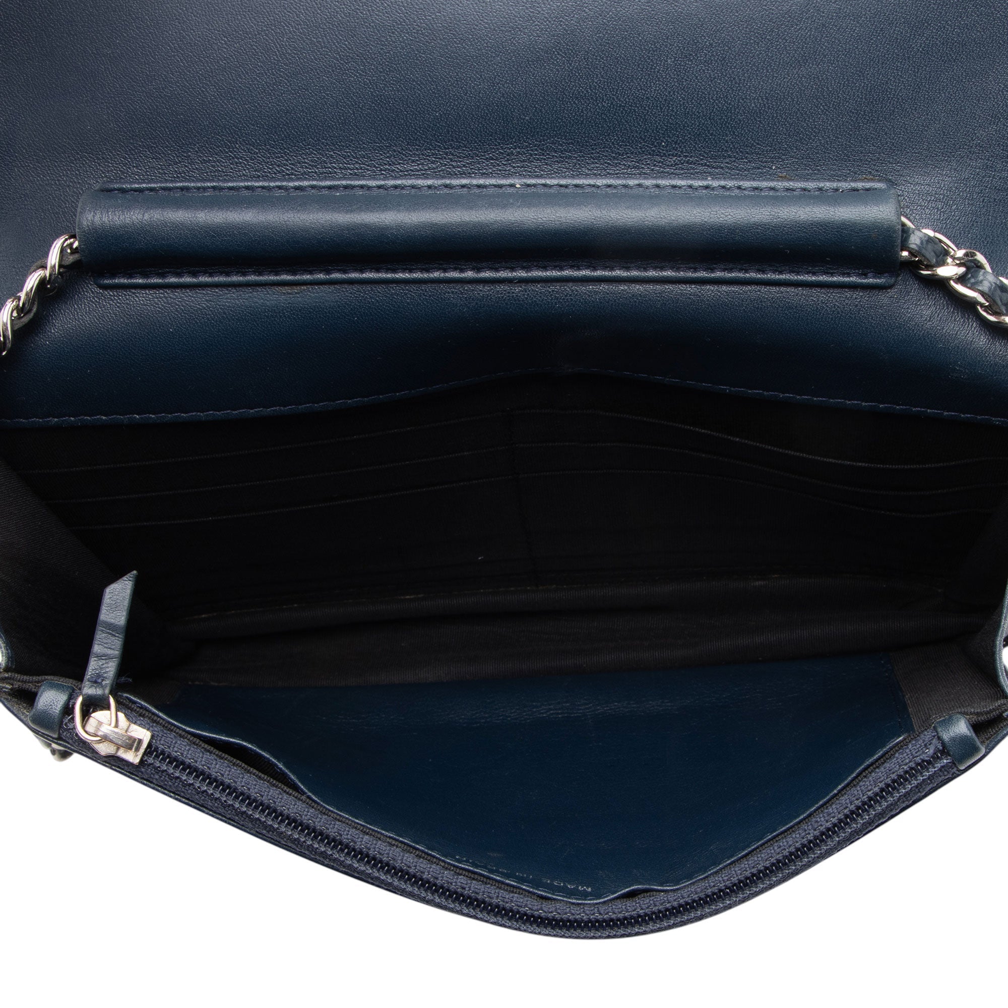 Chanel Caviar Leather Timeless CC Wallet on Chain