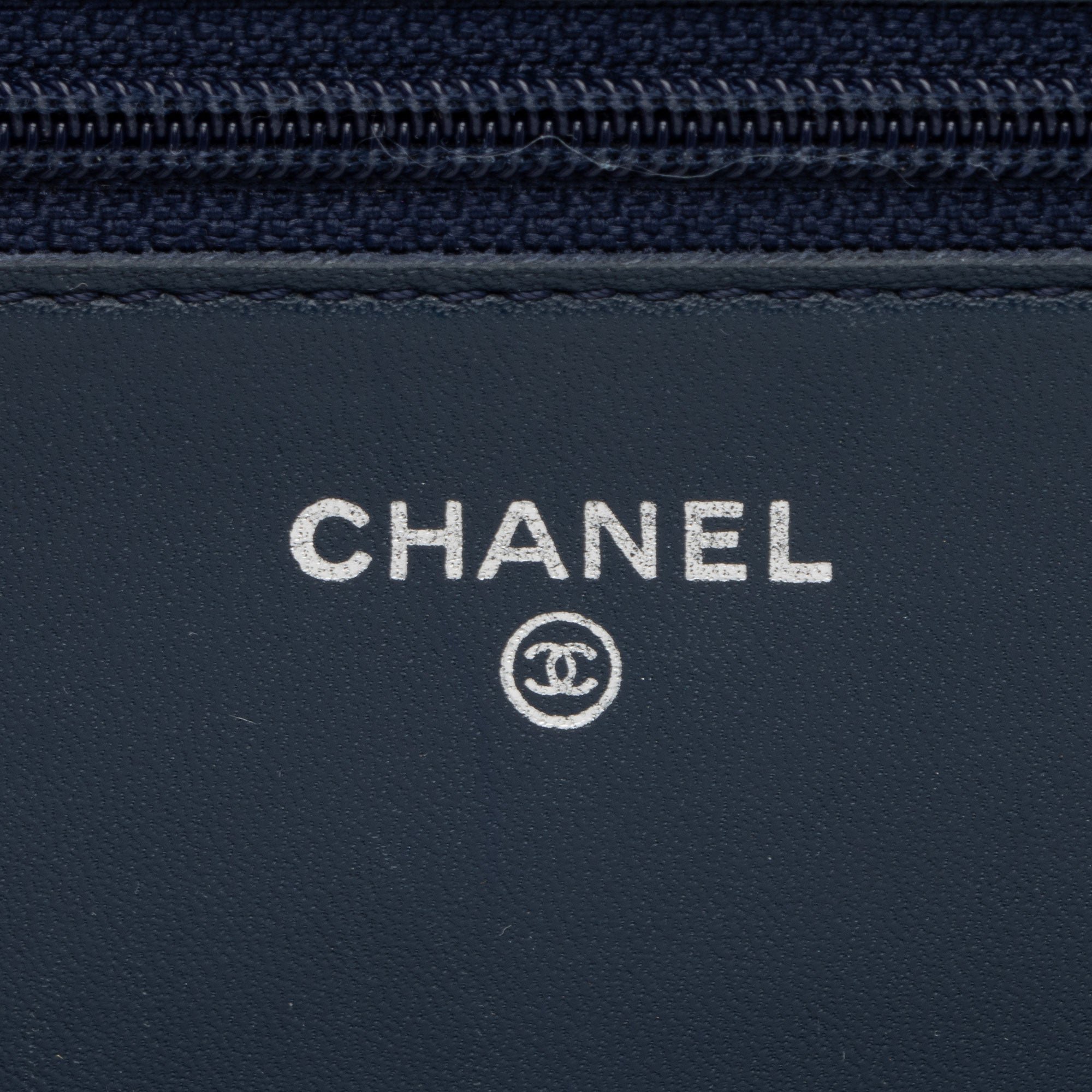 Chanel Caviar Leather Timeless CC Wallet on Chain
